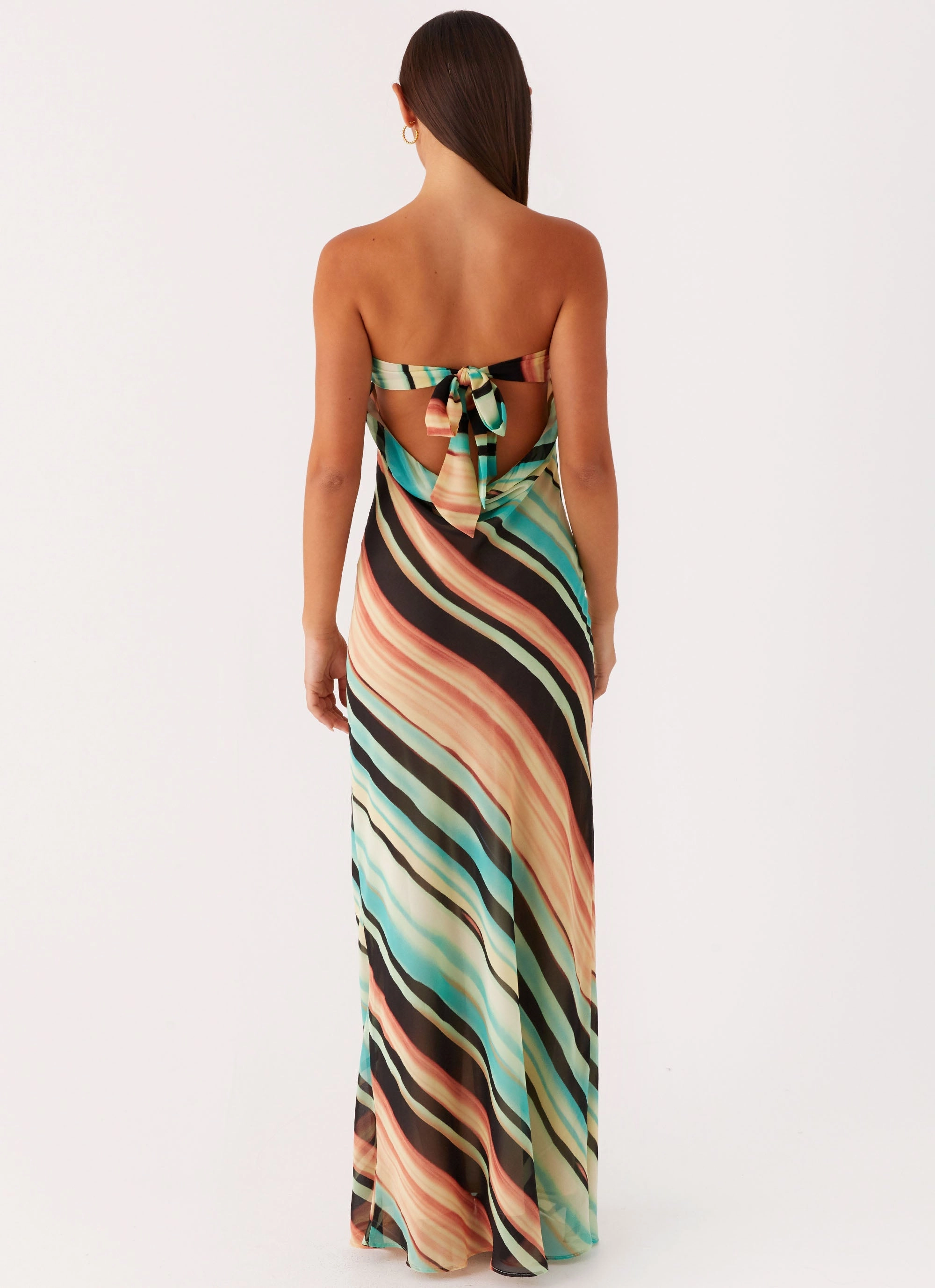 Como Maxi Dress - Stripe Odor-Control Pure Lines