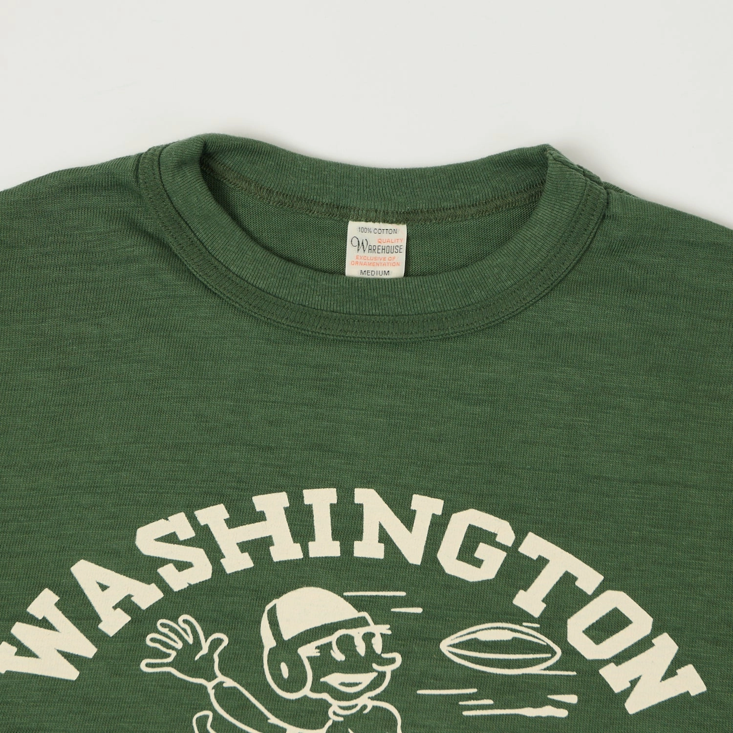 Reversible Design Concept Urban Style Trend Warehouse & Co 4601 'Washington' T-Shirt - Green