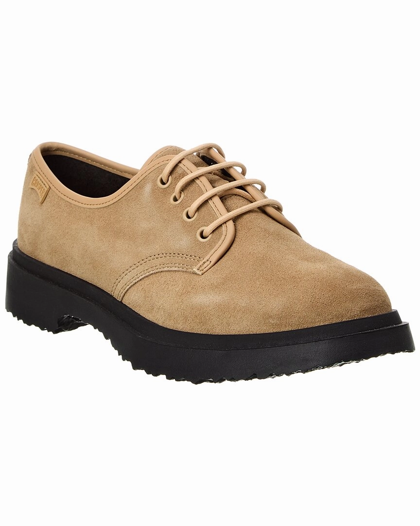 Classic Leather Lace-ups Balanced Structure Presentation Ready Camper Walden Suede Sneaker