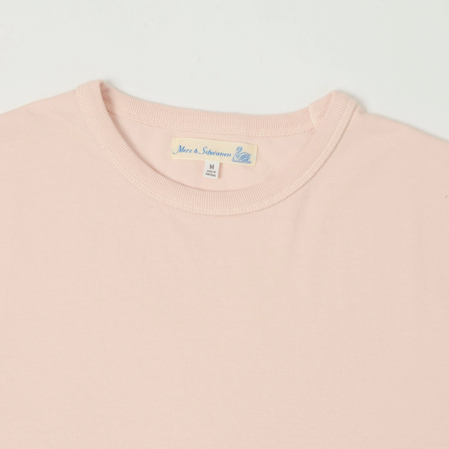 DoubleStitchedHem Biodegradable Options Merz b. Schwanen 'Good Basics' Organic Cotton T-Shirt - Shell