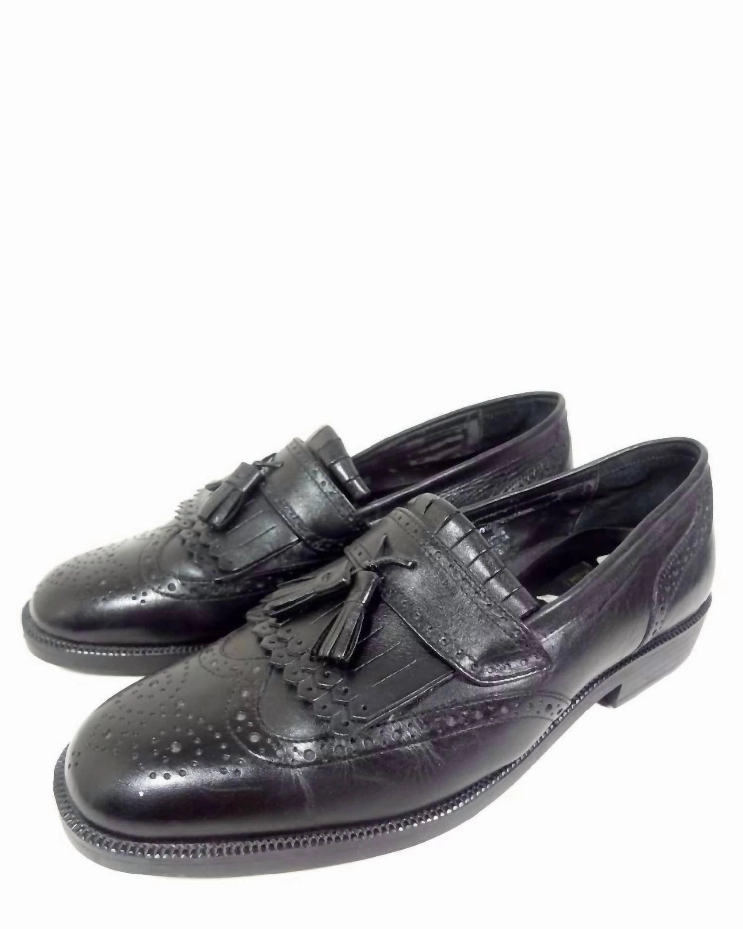 Men's Drake Oxford Shoes In Black Flexible Frame Dress Code Fit Refined Style Conference Day
