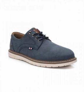 Slim Profile Fashion Focused Classic Edge Presentation Ready Men's Cloud Casual Oxfords In Navy