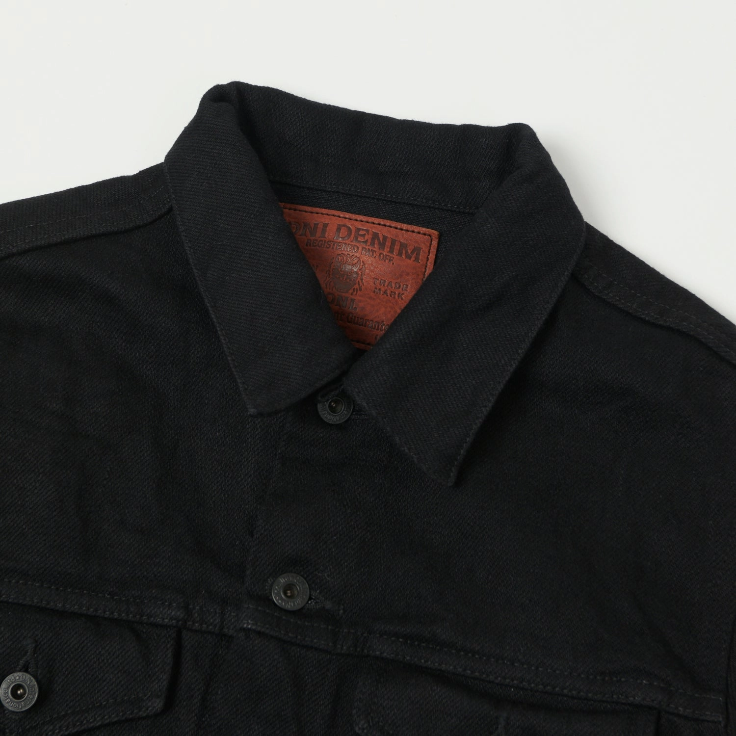 Child Liability ONI Denim 02527P-ZR-BKBK Secret Denim Type III Denim Jacket - Black One Wash