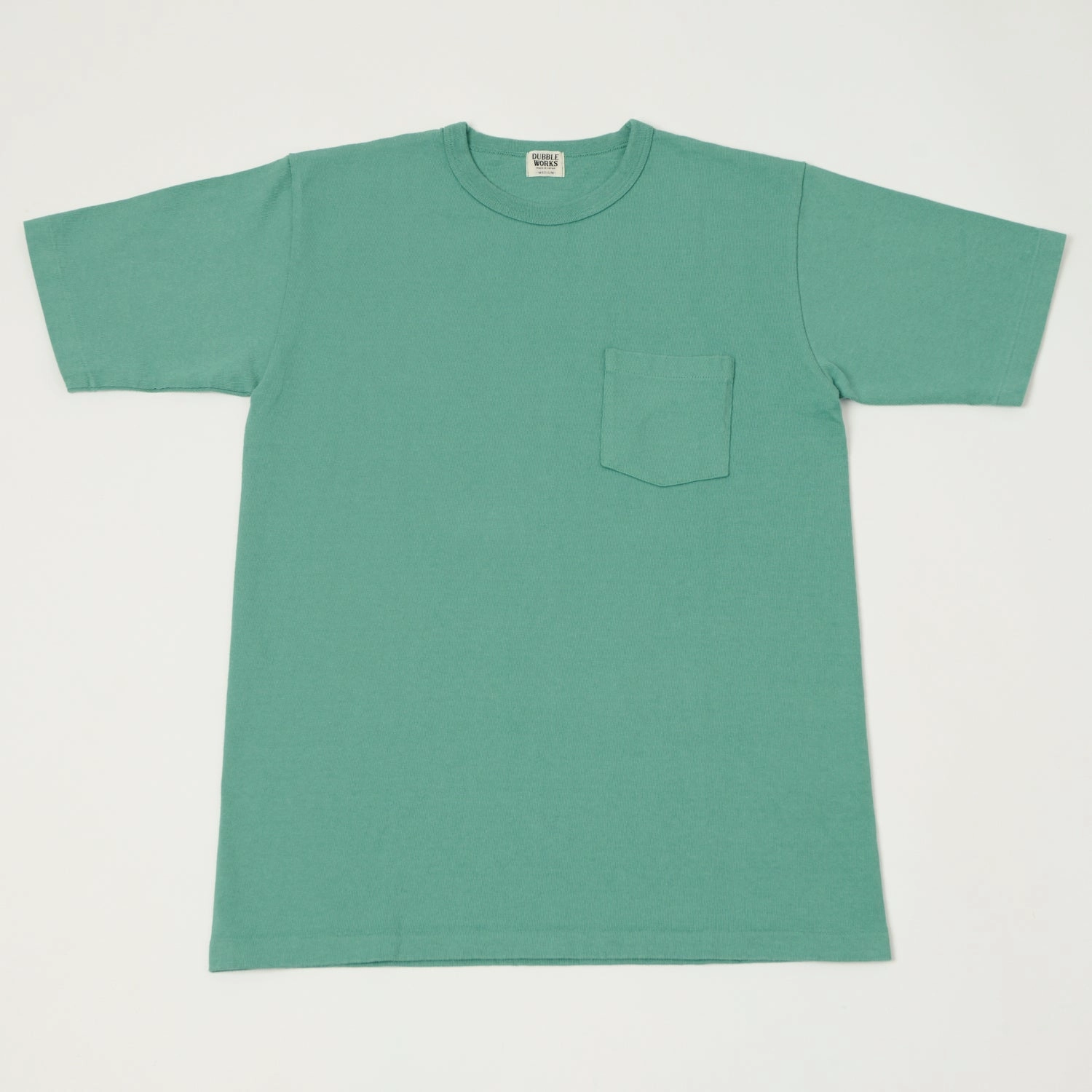 Sporty Design Dubbleworks Heavy Fabric Pocket Tee - Emerald