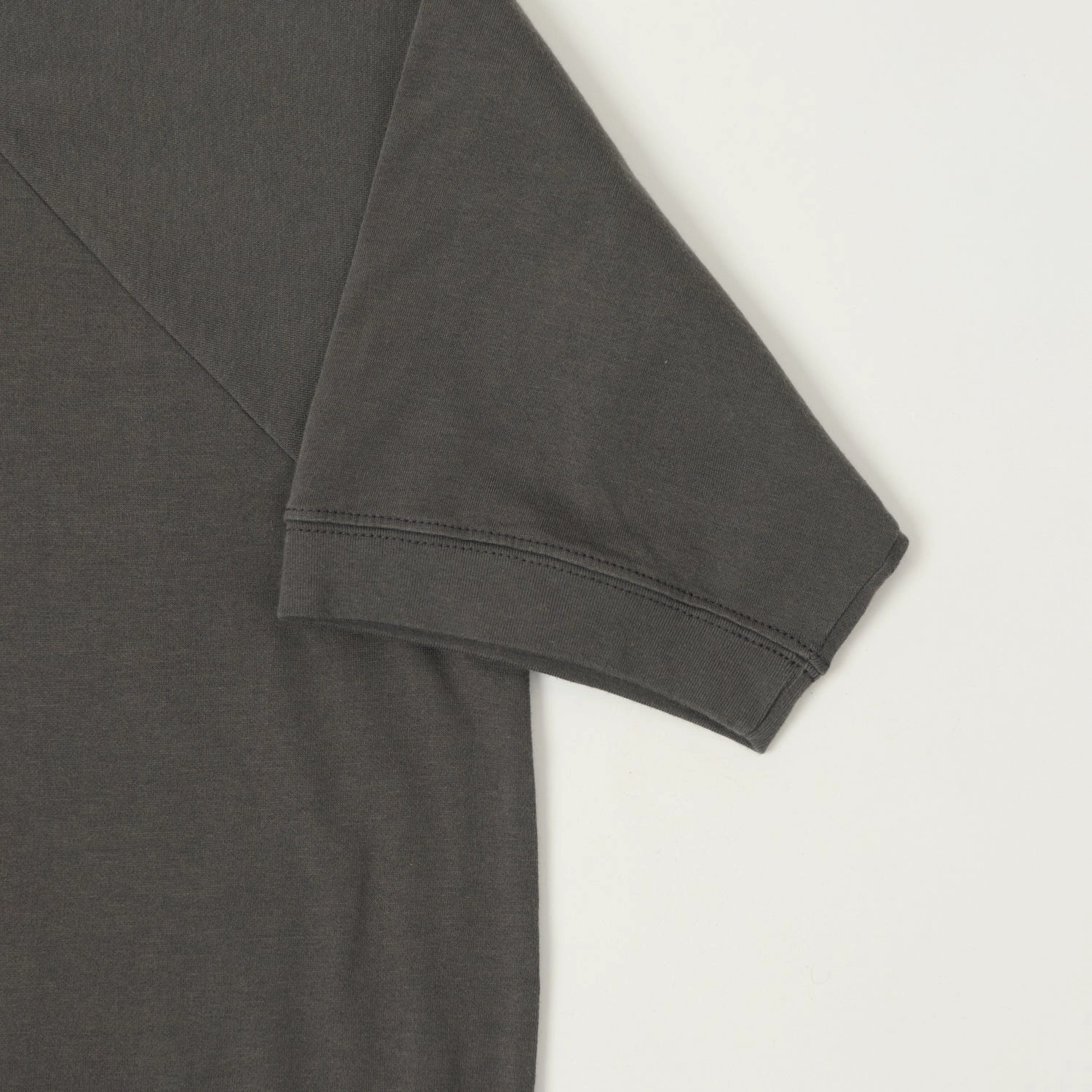 Comfy Outerwear product semi formal grace FilMelange 'Elmer' Short Sleeve Sweatshirt - Charcoal