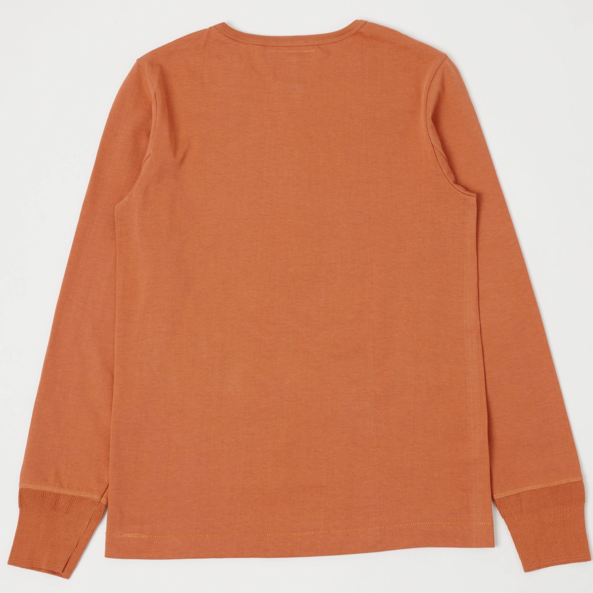 Merz b. Schwanen 206 Long Sleeve Henley - Sunset Sustainable Fibers