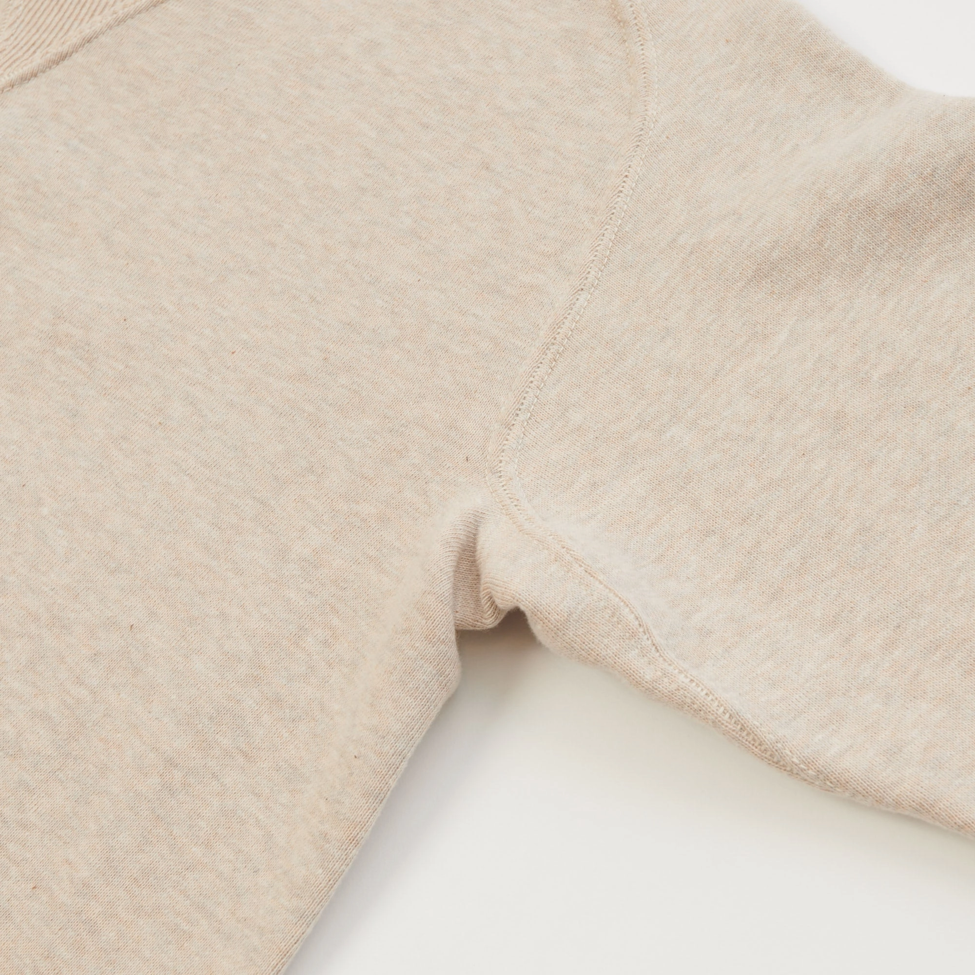 Travel Minimal Warehouse & Co 404 Freedom Sleeve Sweatshirt - Oatmeal