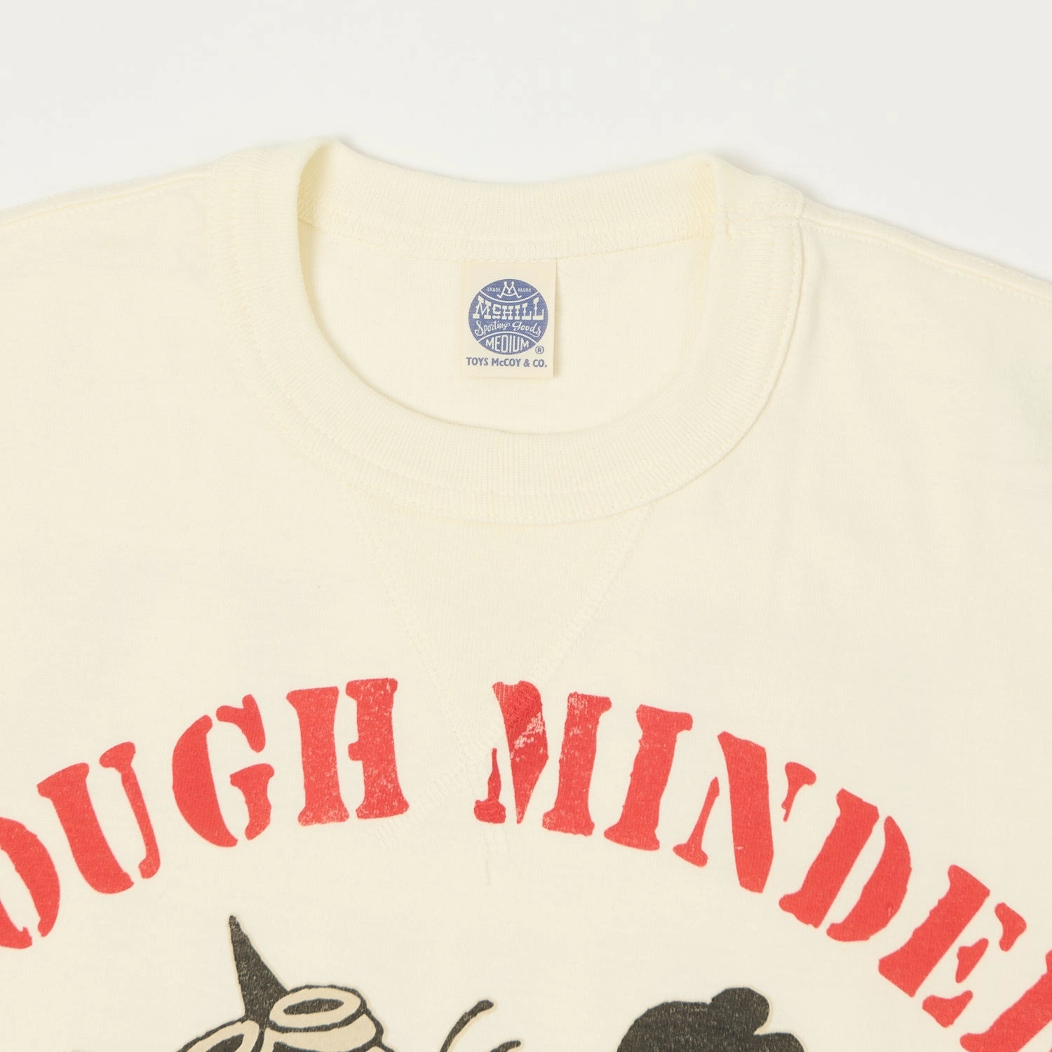 Summer Comfort TOYS McCOY Felix The Cat 'Tough Minded' T-Shirt - Off White