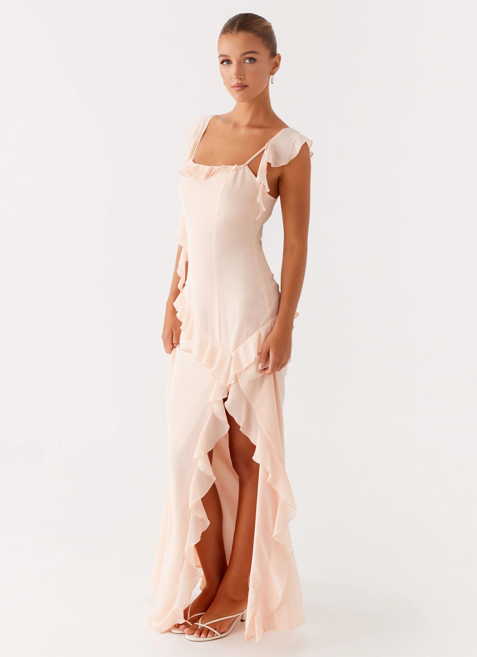 Pure Lines Naya Maxi Dress - Peach