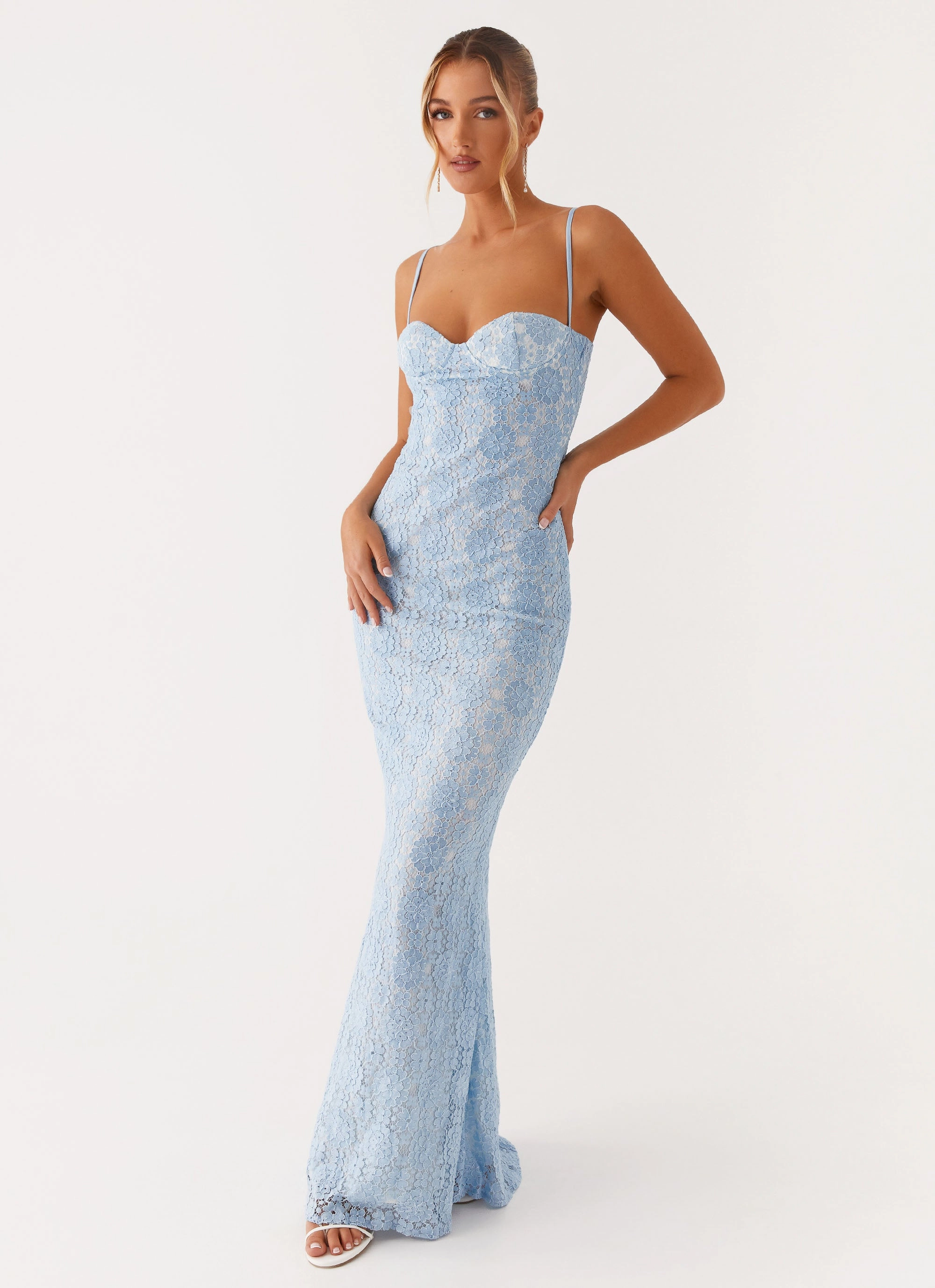 Flexible Layers Sonia Maxi Dress - Blue