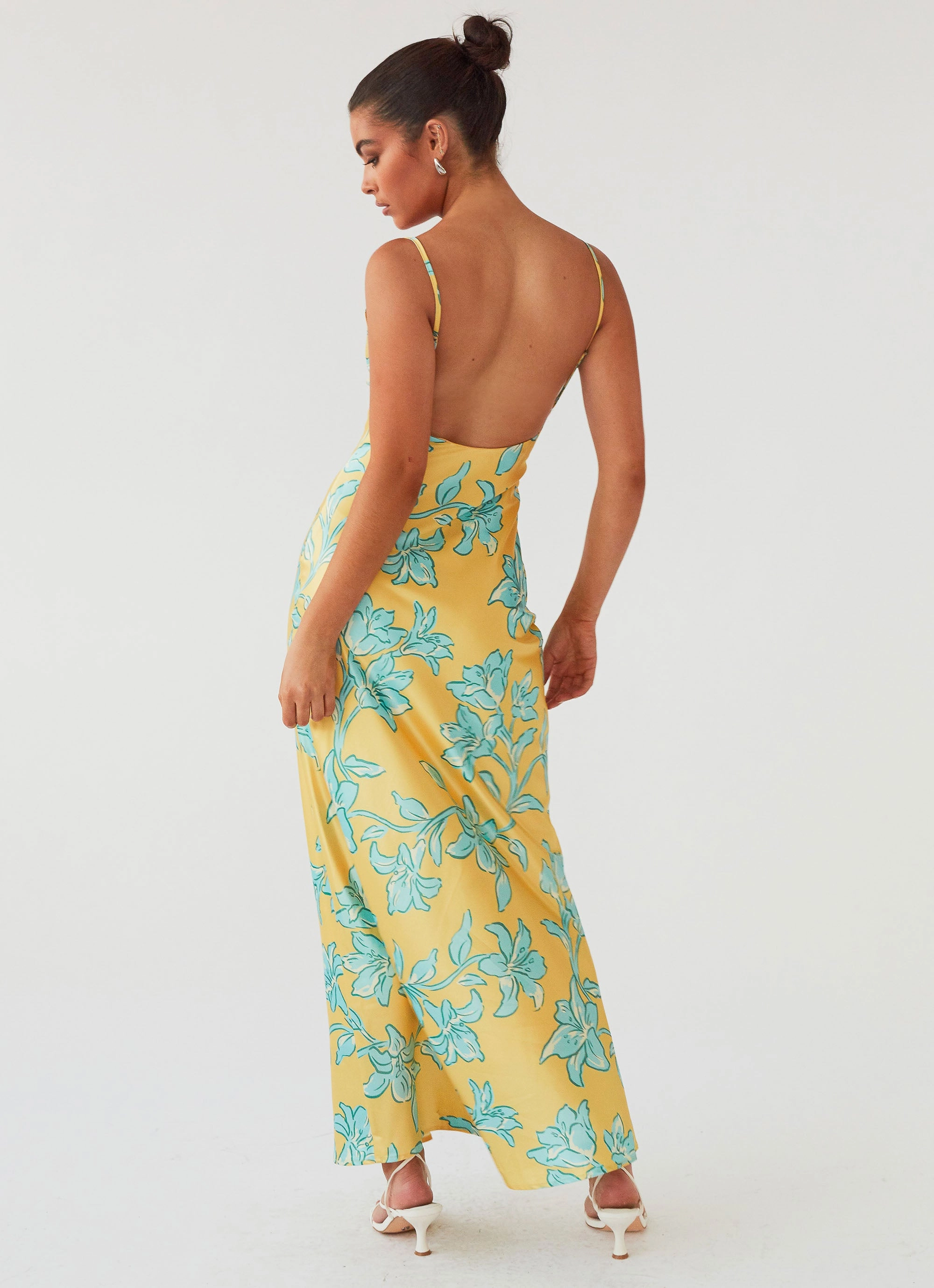 Easy Comfort Sorrento Sun Maxi Dress - Golden Bloom