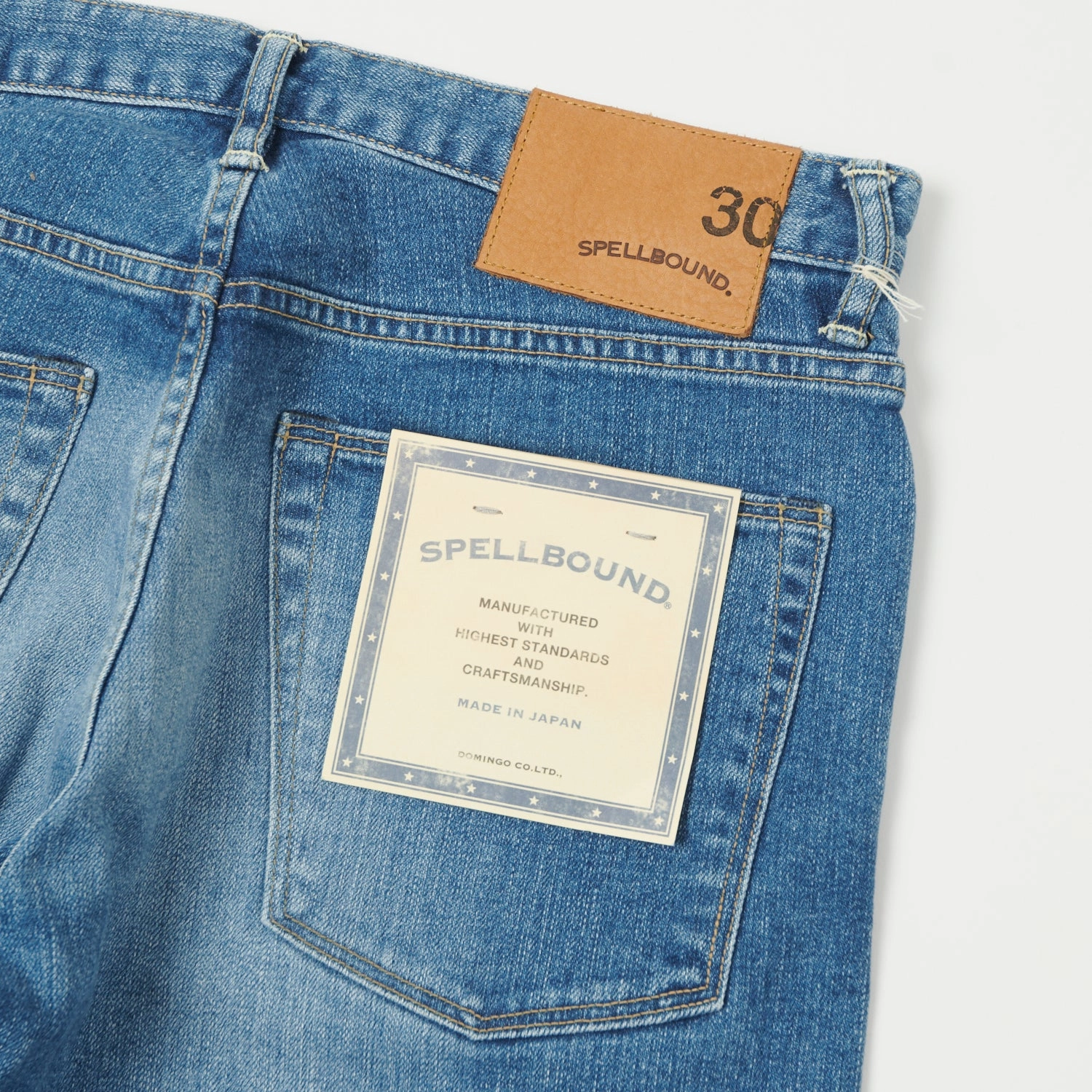 Spellbound 171C 12oz Slim Tapered Jean - Stone Wash Wardrobe Classic Neutral Casual