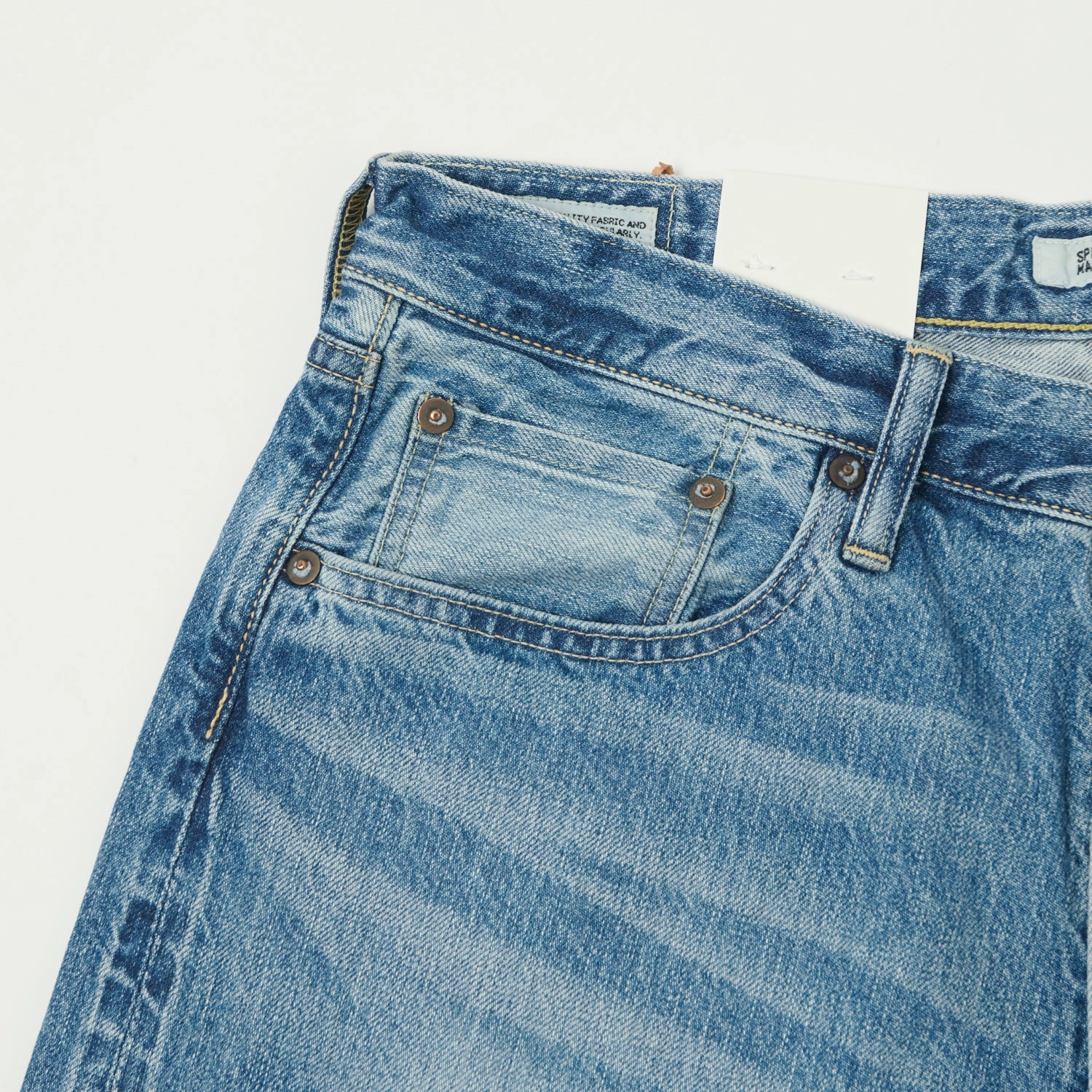 Spellbound 213C 12oz Regular Straight Jean - Blast Wash Night Out Parent Style Everyday Use