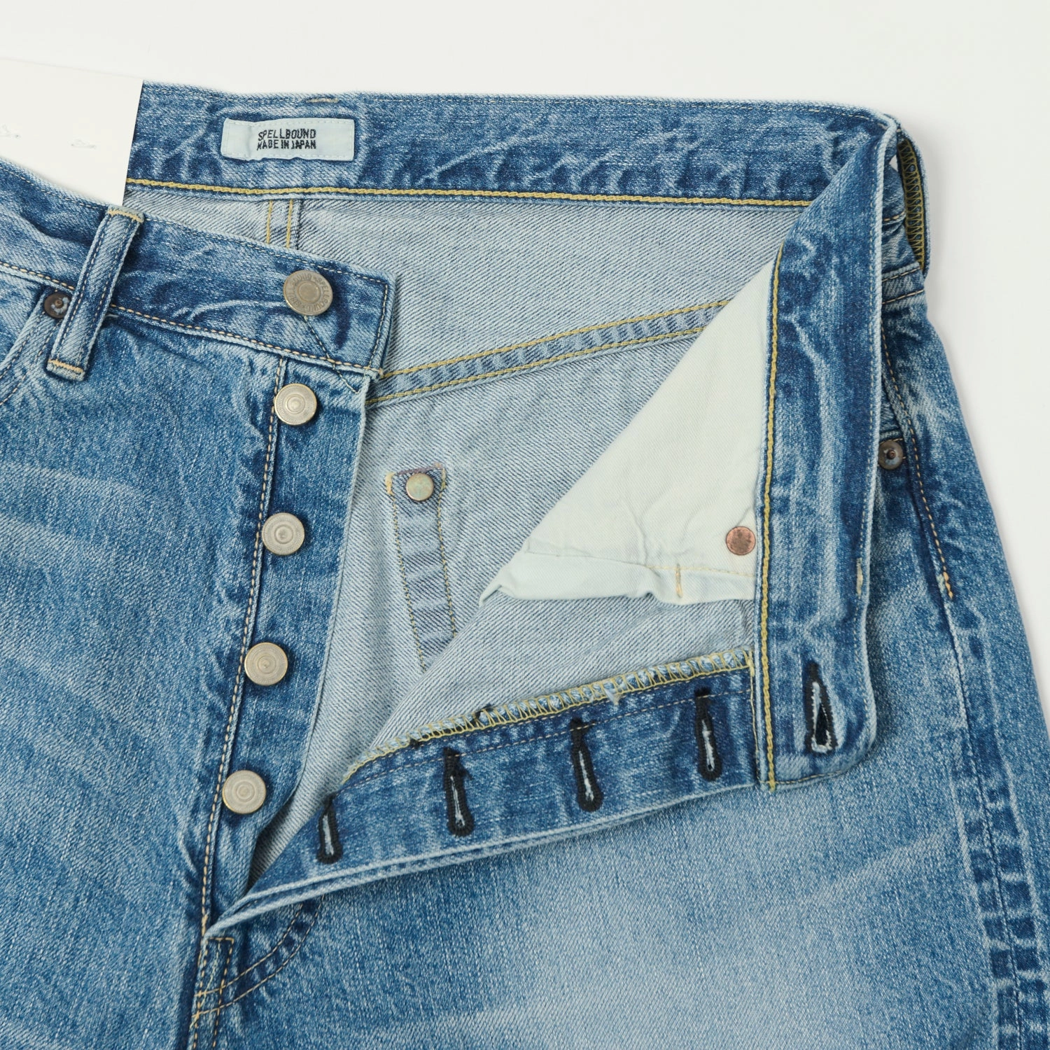 Clean Lines Calm Aesthetic Spellbound 213C 12oz Regular Straight Jean - Blast Wash