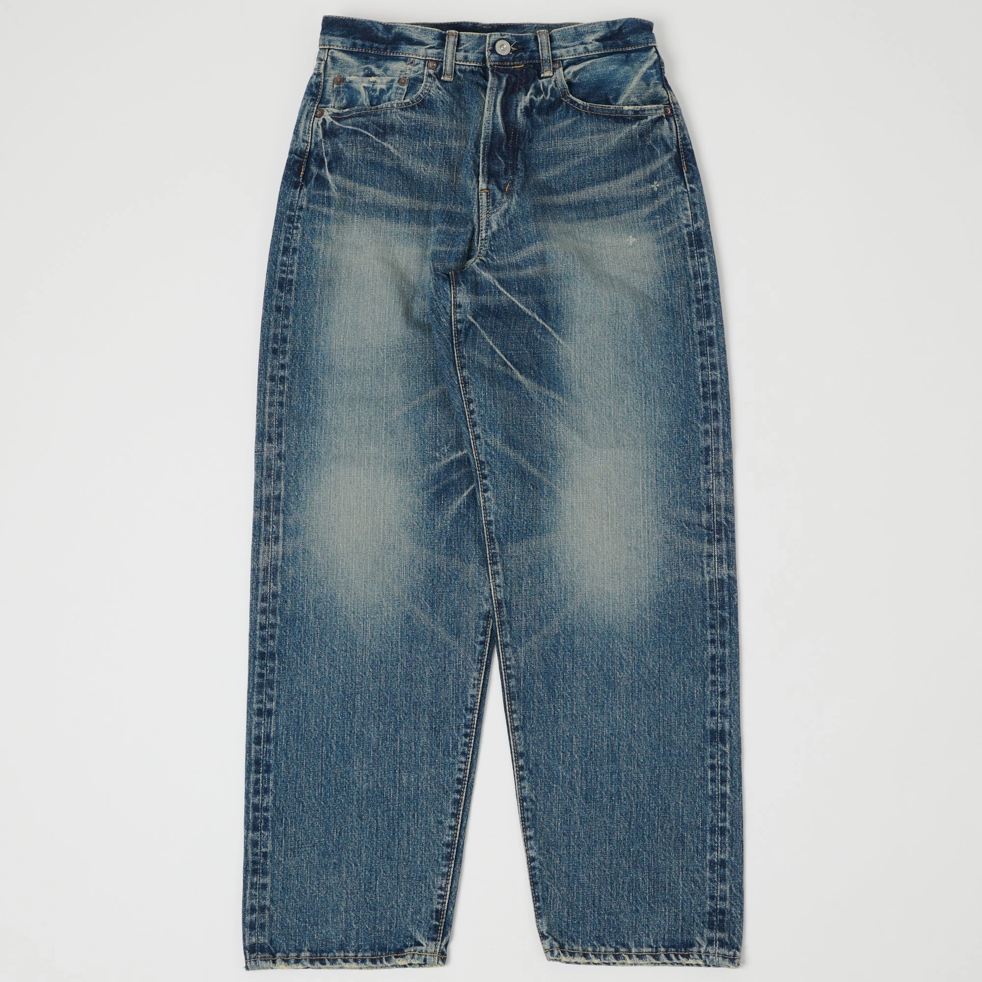 Spellbound 713B 13.5oz Extra Wide Tapered Jean - Blast Wash Holiday Vibes Stretch Textured Bold