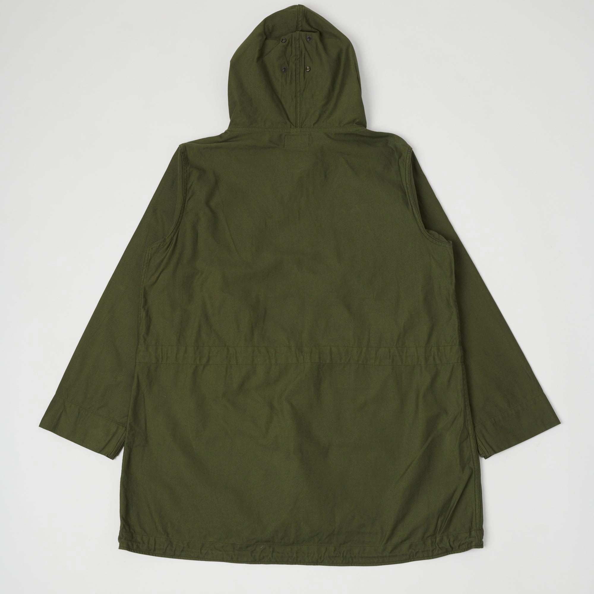Spellbound Canvas Smock Jacket - Army Green Durable Outerwear