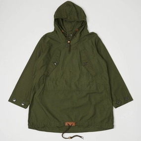 Spellbound Canvas Smock Jacket - Army Green Stylish Status