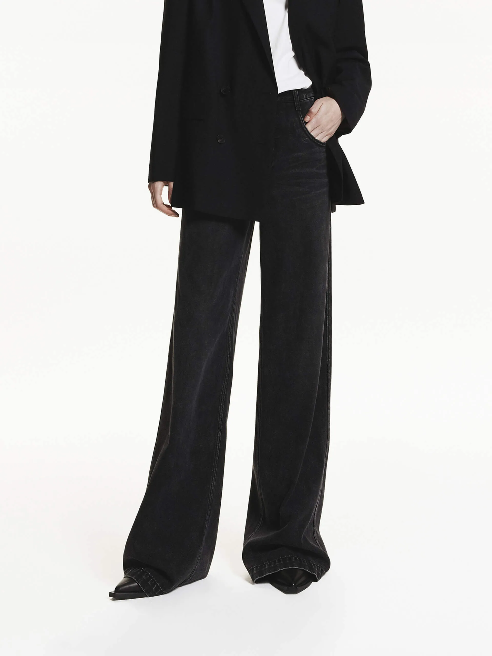 Holiday Vibes High Quality Full Length Loose Jeans