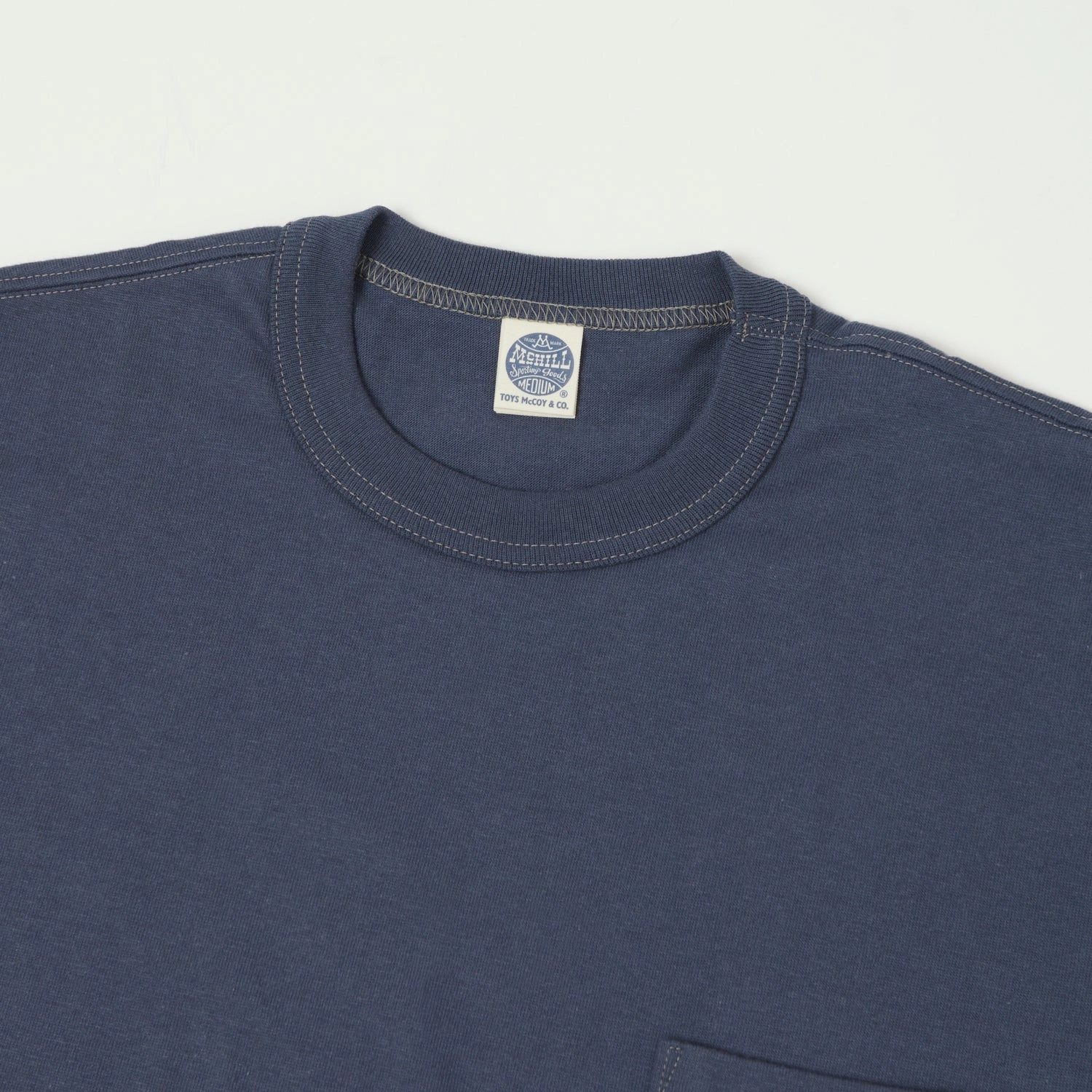 TOYS McCOY Pocket T-Shirt - Navy Outdoor Sports Sporty Active Wear