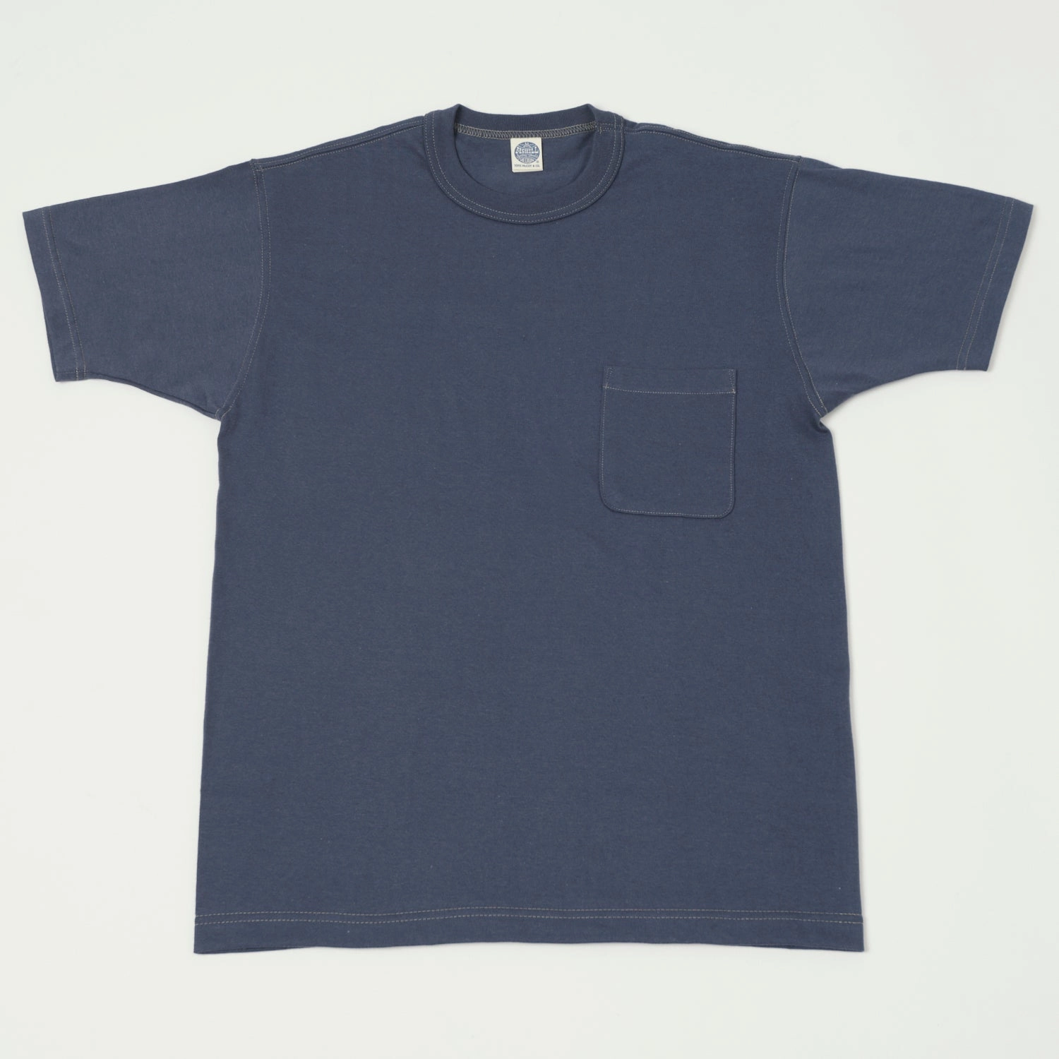 TOYS McCOY Pocket T-Shirt - Navy Plus Size Easy Style Wear