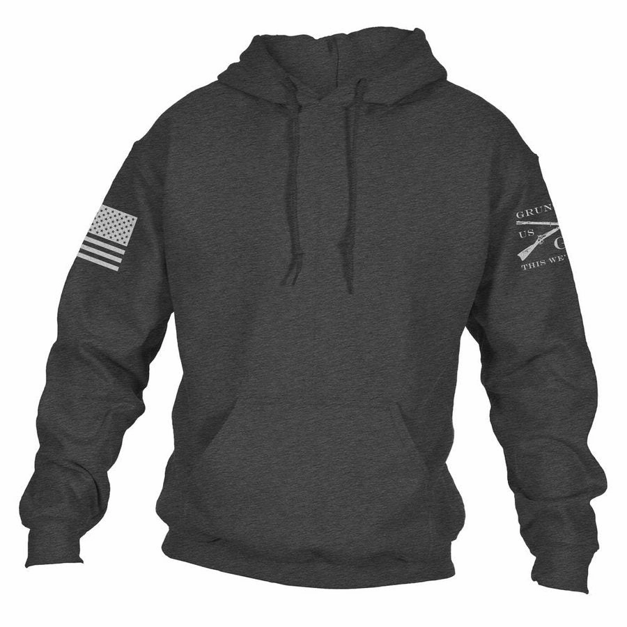 product vacation wearability Fresh Minimal Basic Hoodie - Dark Heather Gray