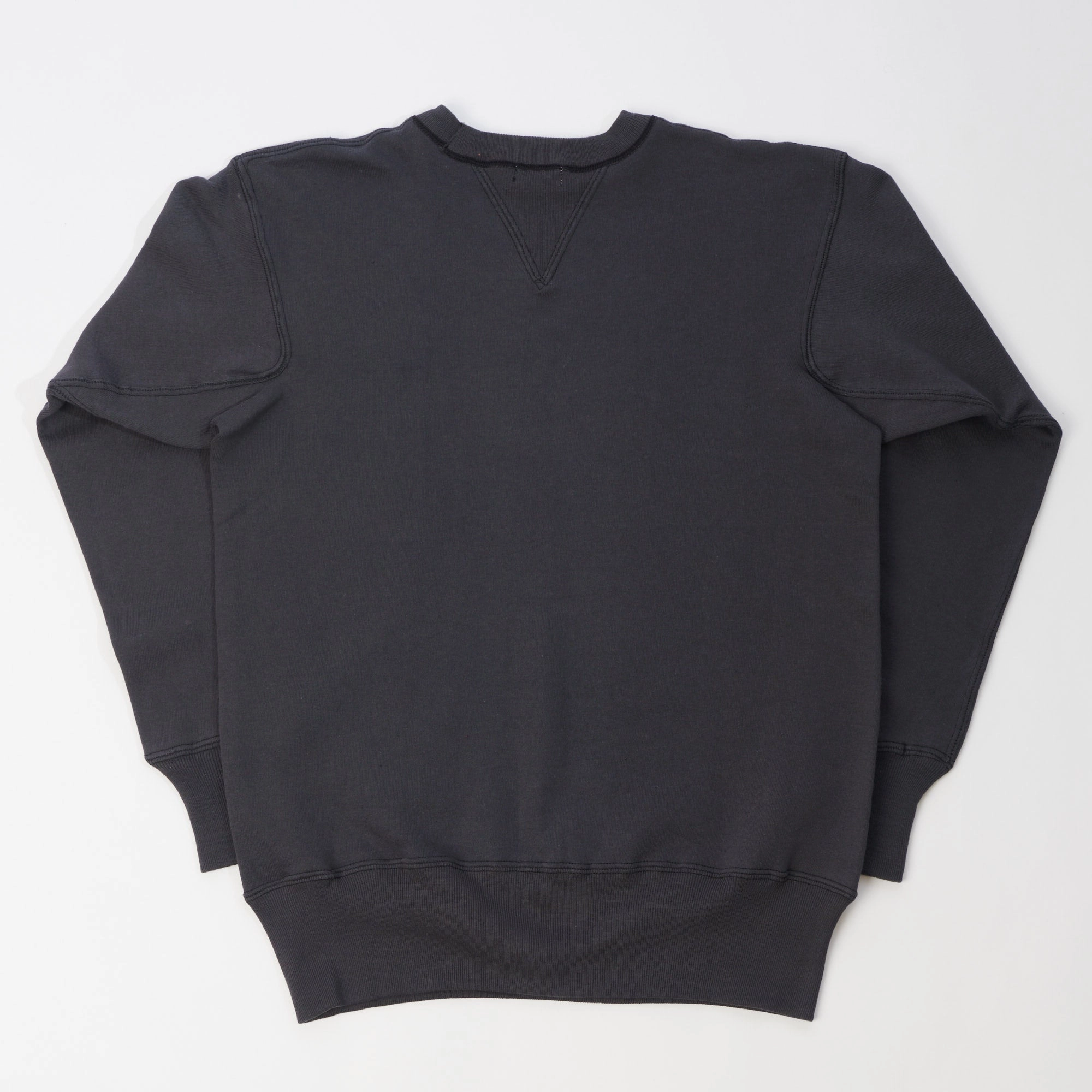 Warehouse & Co 403 Plain Sweatshirt - Black Minimal Comfort product sustainability impact