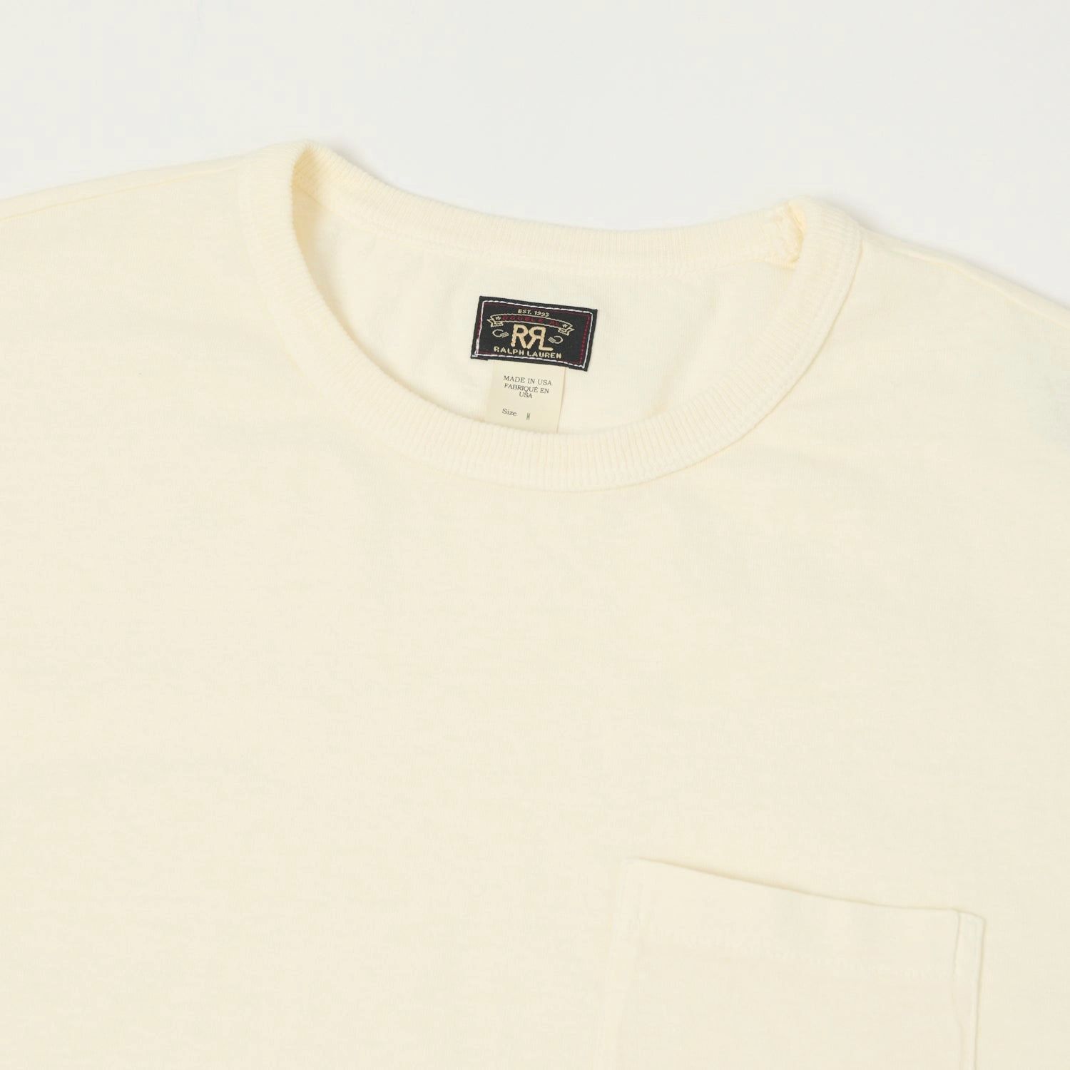 RRL Pocket T-Shirt Two-Pack - White Street Style Trend Comfy Base