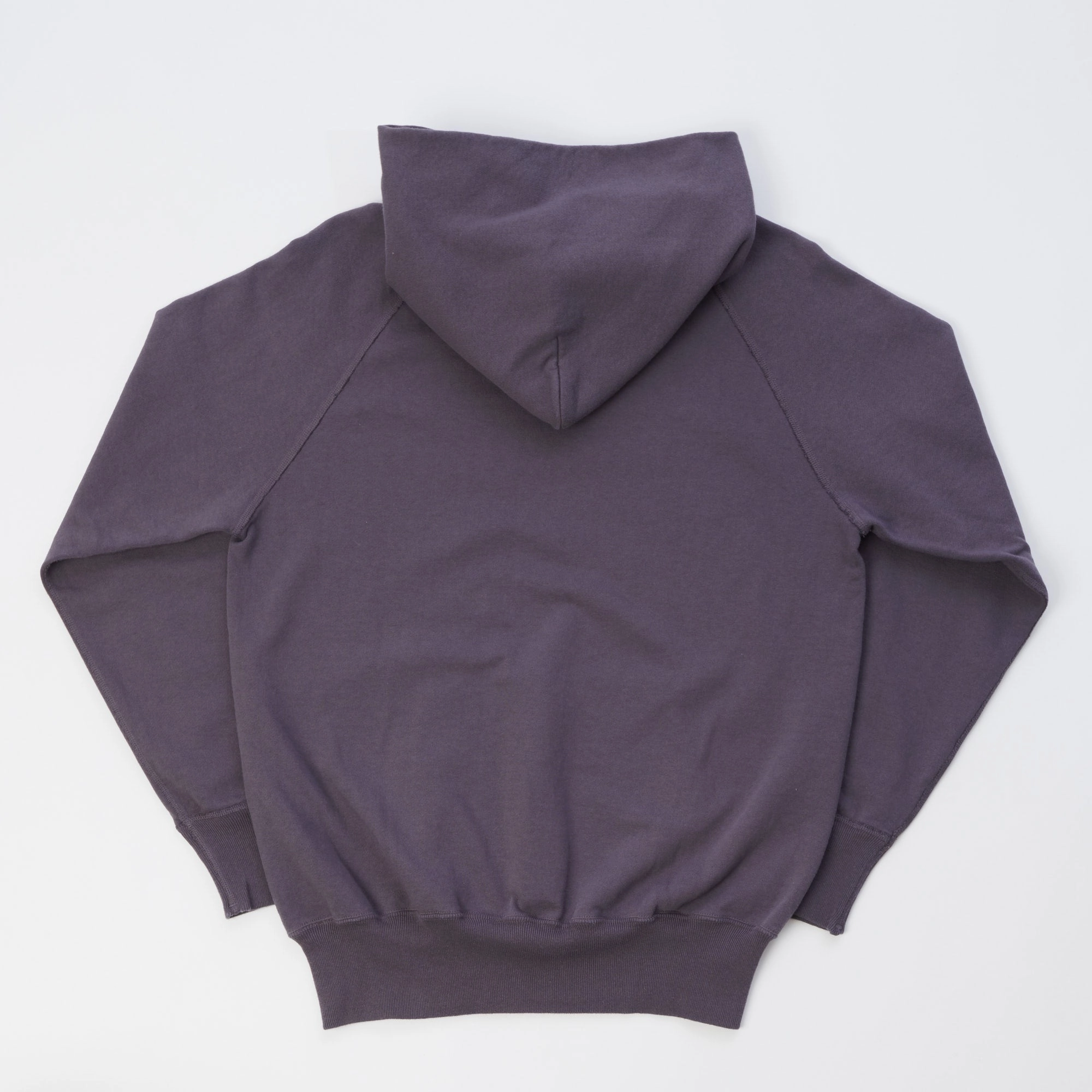 vacation wear Warehouse & Co 462 Raglan Sleeve Hooded Sweatshirt - Navy