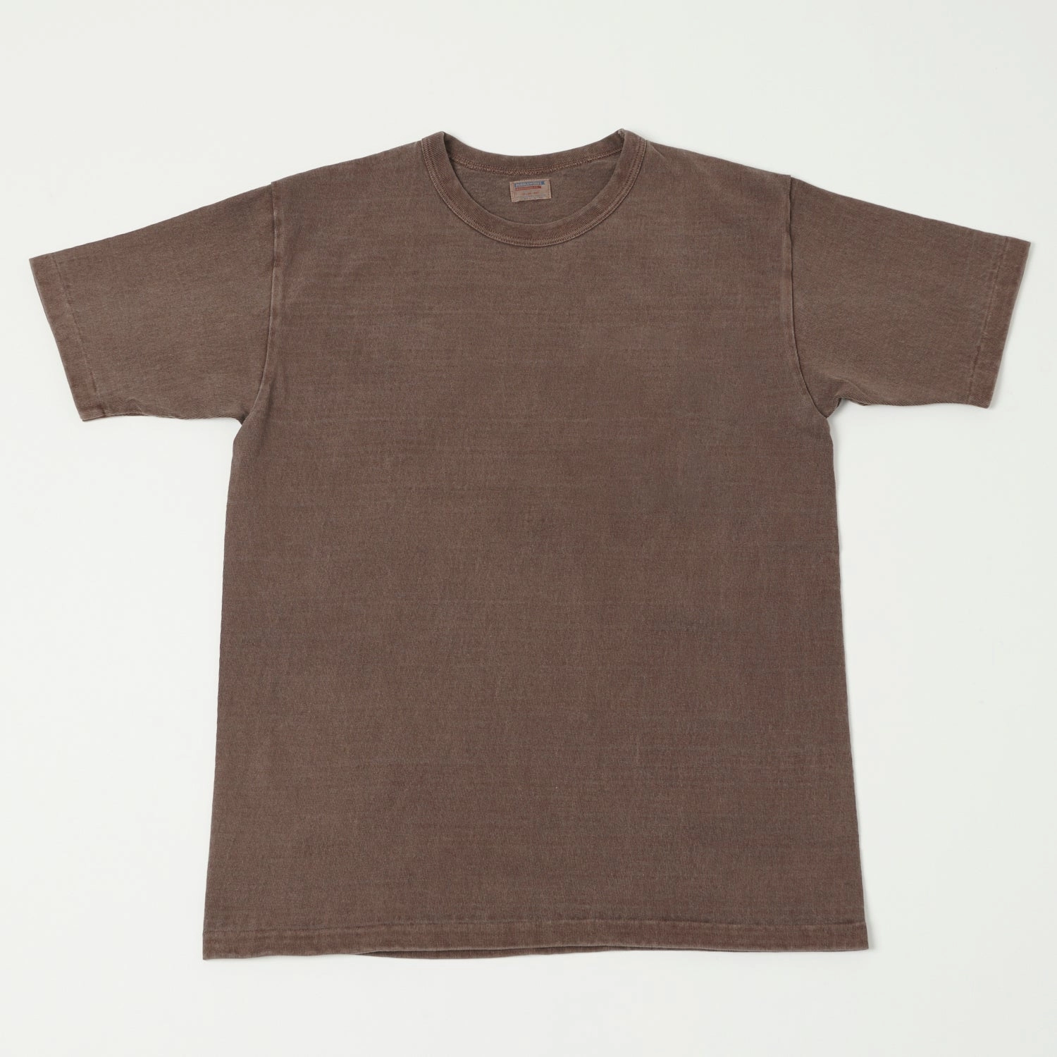 Dubbleworks Heavy Fabric Pigment Dye Tee - Mad Brown Comfort Design Fit Fit Design