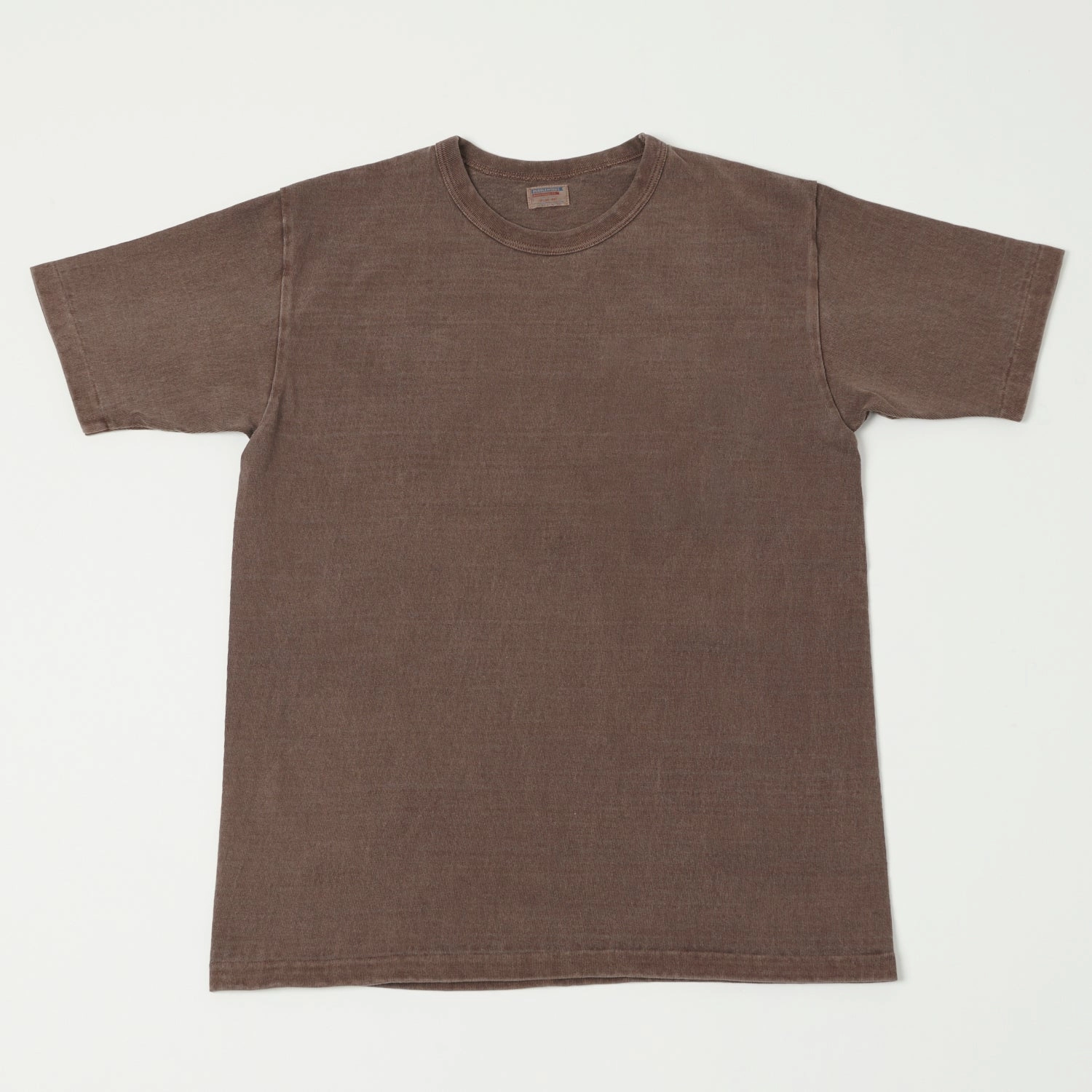 UVProtectionFinish Active Lifestyle Dubbleworks Heavy Fabric Pigment Dye Tee - Mad Brown