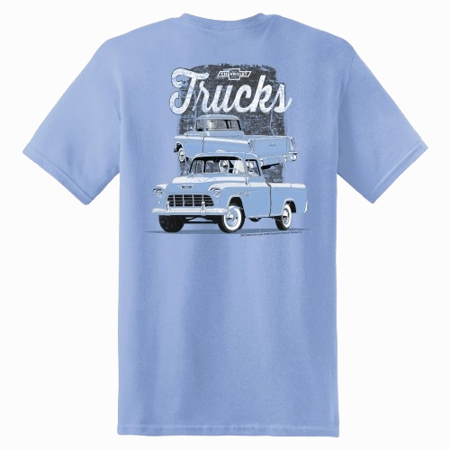 Chevrolet Truck Legends Retro T-Shirt Simple and Chic Urban Style