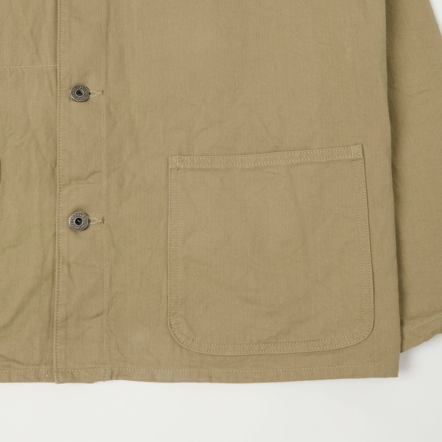 Weatherproof Zipper ONI Denim 03501-SVC-KHB Coverall Jacket - Beige