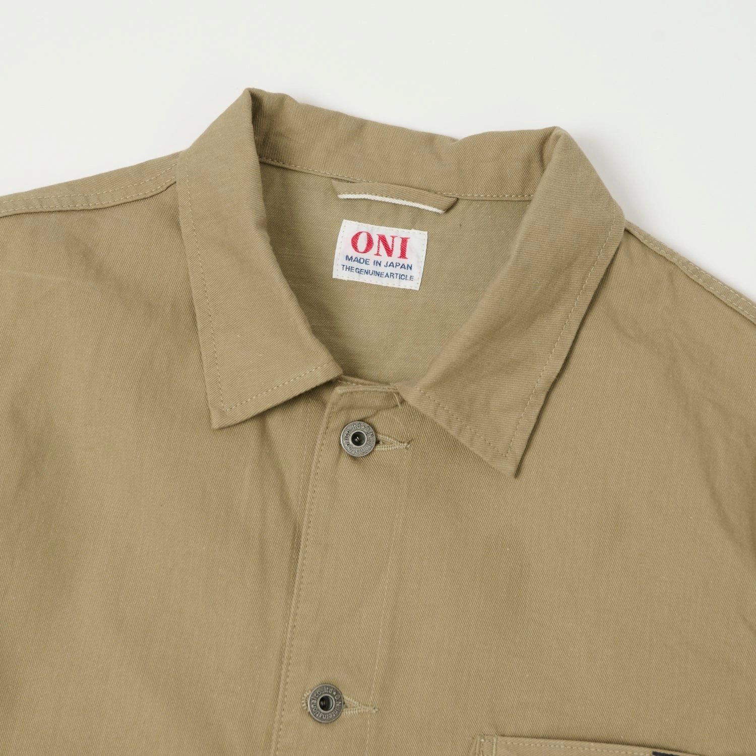 Show ONI Denim 03501-SVC-KHB Coverall Jacket - Beige