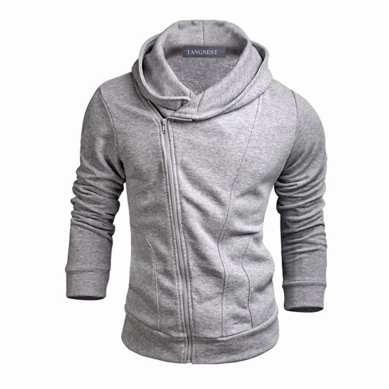 Everyday Wear West Louis? Solid Fleece Zipper Sweatshirt