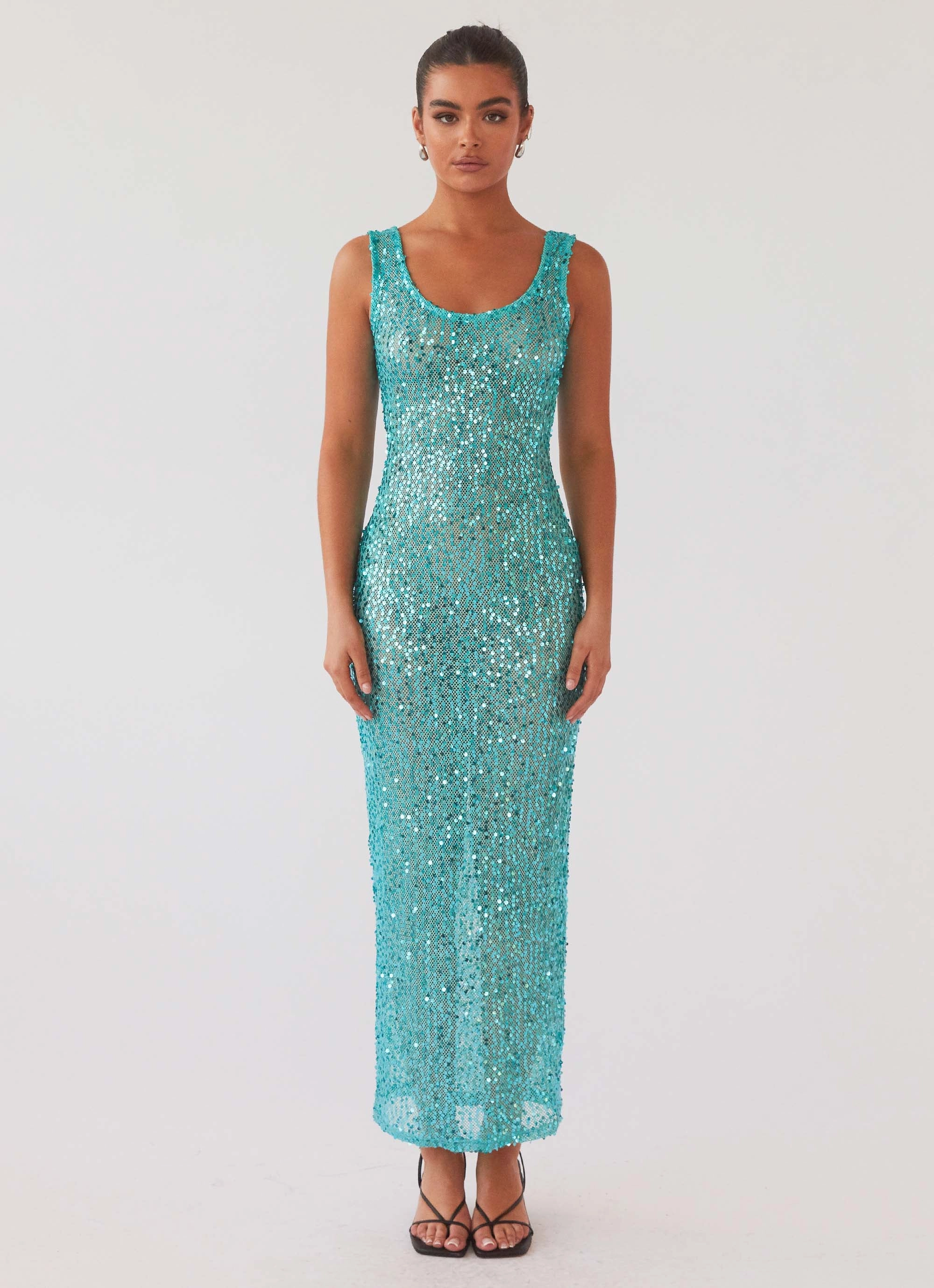 Sweet Essence Maxi Dress - Crystal Hand-Wash