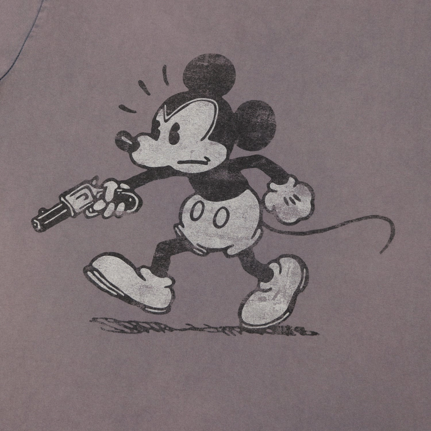 Outdoor Outfit Style anti static coating Flea-T 1950s 'Rebel Mickey' T-Shirt - Navy