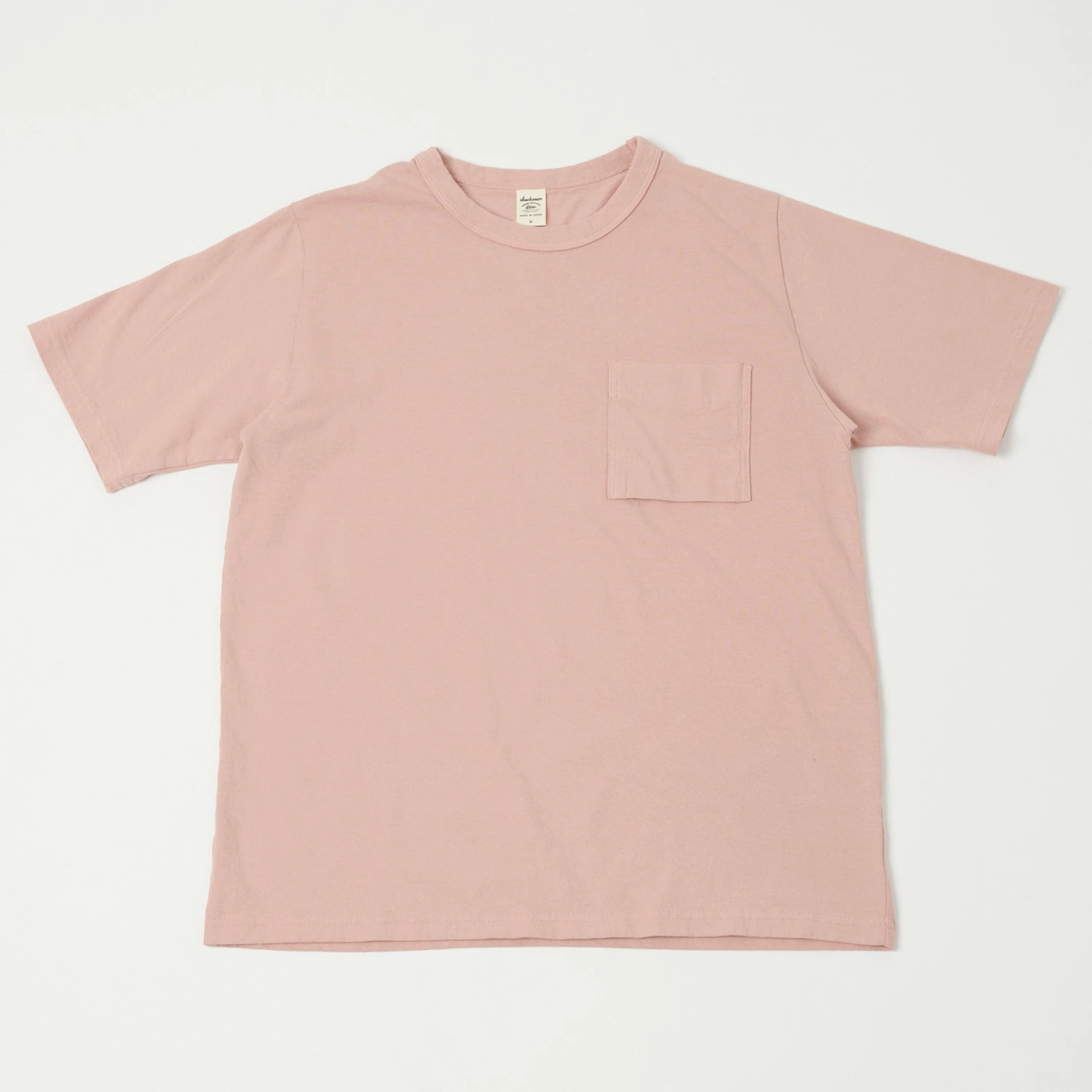 Jackman Pocket T-Shirt - Dirty Pink Casual Comfort Look