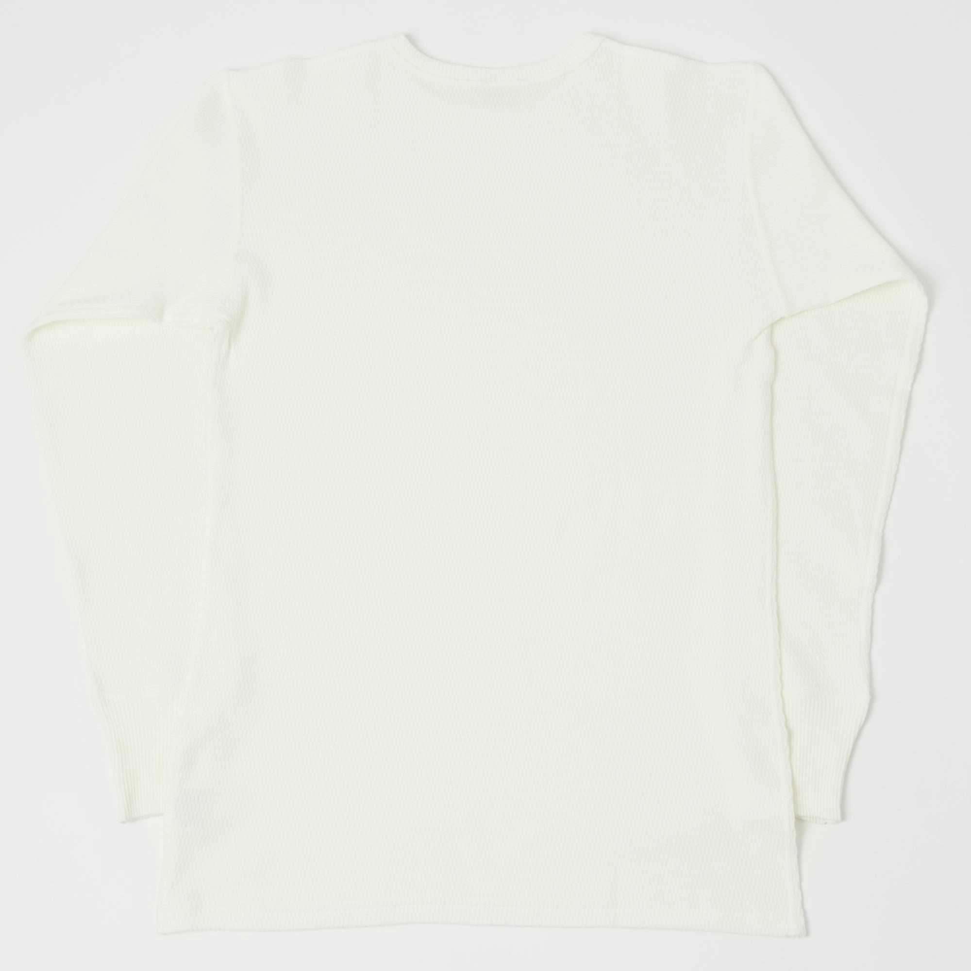 Warehouse & Co 5903 Waffle Knit Thermal T-Shirt - Natural weekday wear Effortless Comfort Design
