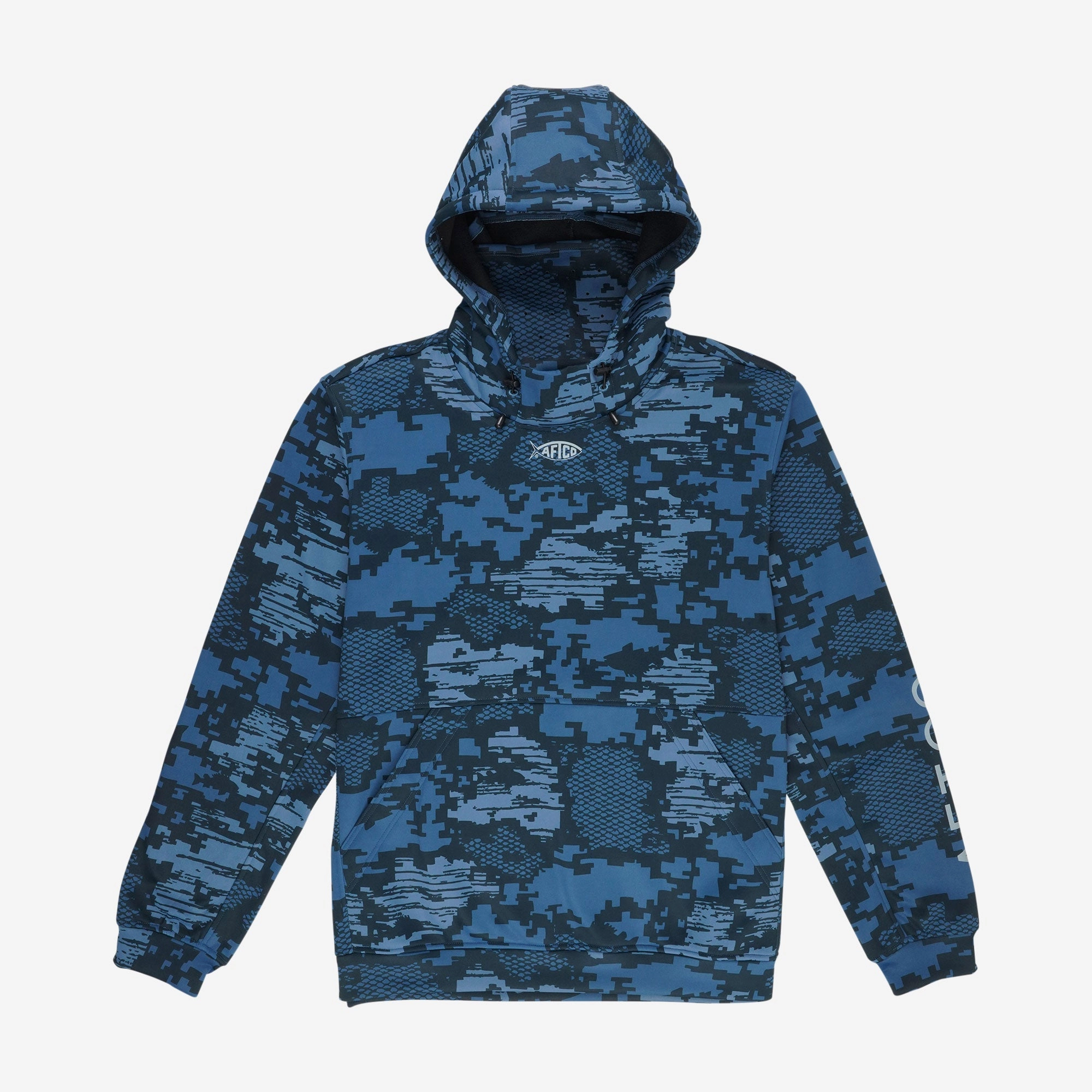 Reaper Camo Sweatshirt Running wear Kangaroo Pocket Style