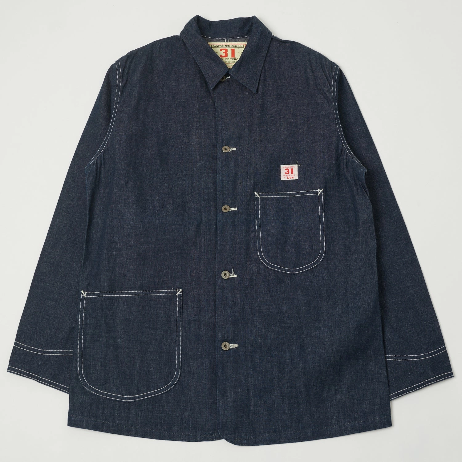 Enable Connect Lee Archives WWII 'Loco' Denim Coverall Jacket - Raw