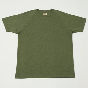 Heimat Cotton Hemp T-Shirt - Military Green Streetwear Sport Performance