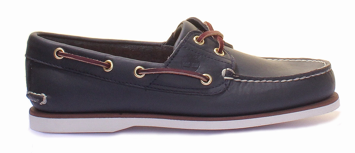 Professional Appearance Indoor Work Timberland Classic Boat Shoe In Navy White For Men