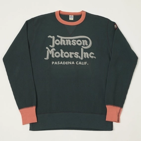 product gym ready performance TOYS McCOY 'Johnson Motors' Waffle Knit Sweatshirt - Black