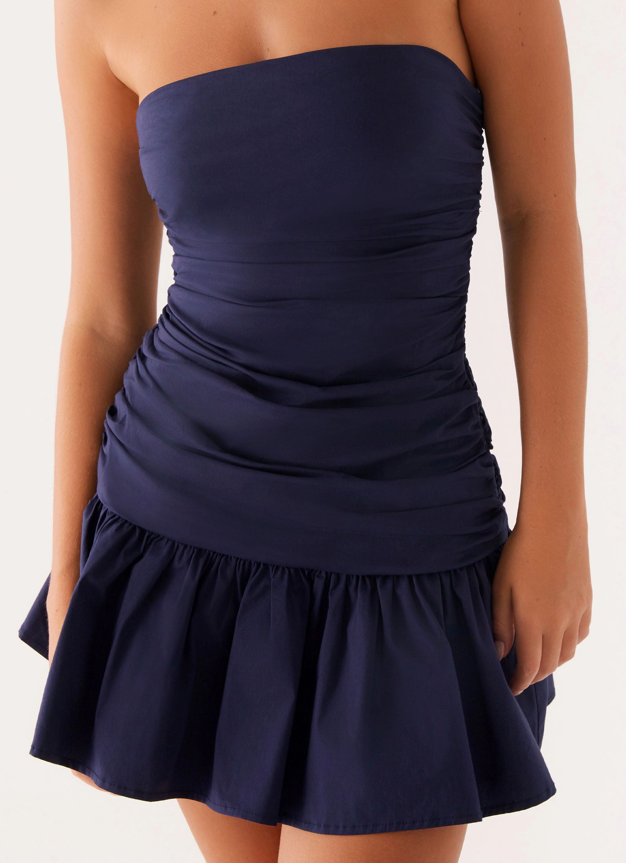 Carmel Mini Dress - Navy Effortless Vibe