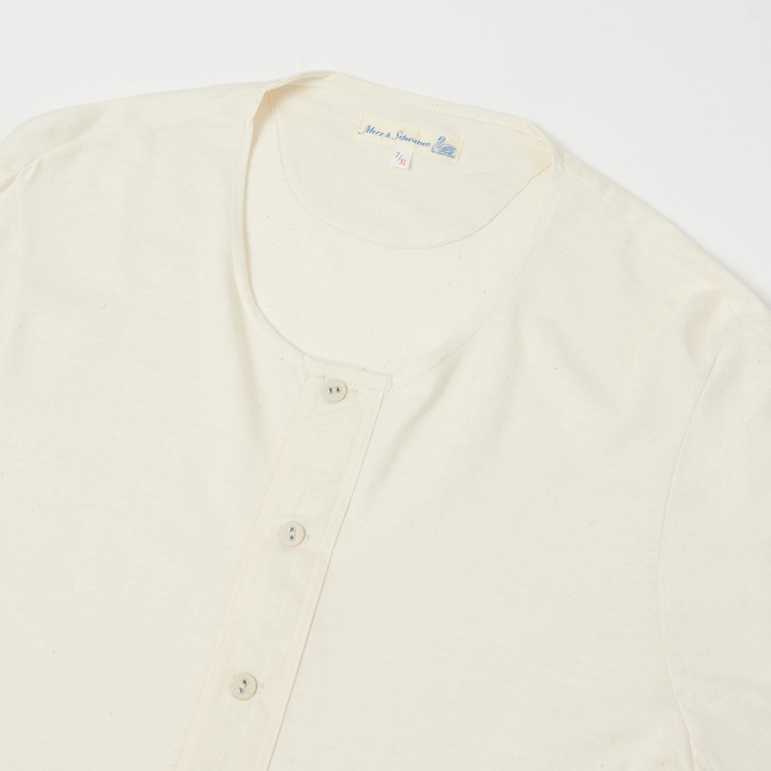 Top Rated Fun and Playful Merz b. Schwanen 102 Lightweight Long Sleeve Henley - Nature