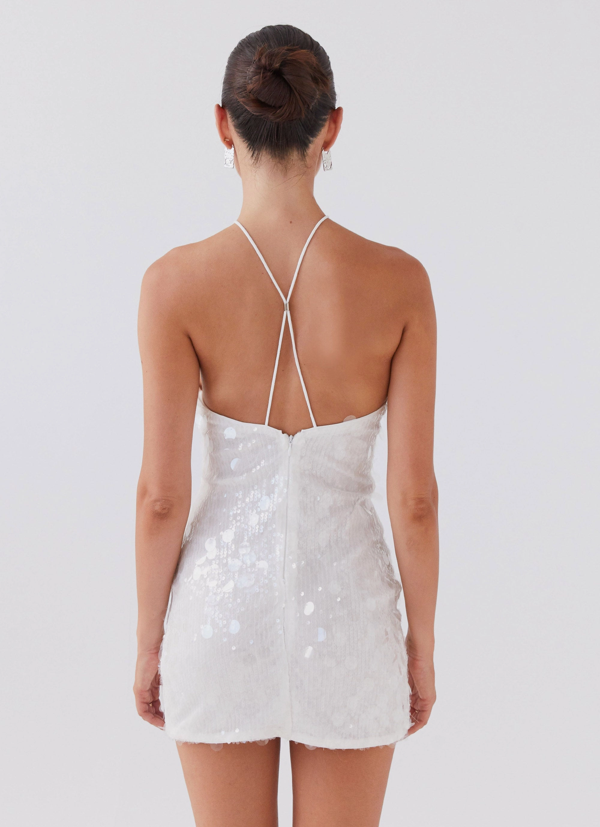 Glitz And Glamour Sequin Mini Dress - Crystal Cloud Statement-Piece