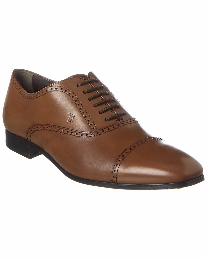 TOD??s Leather Oxford Matte Finish Working Professional