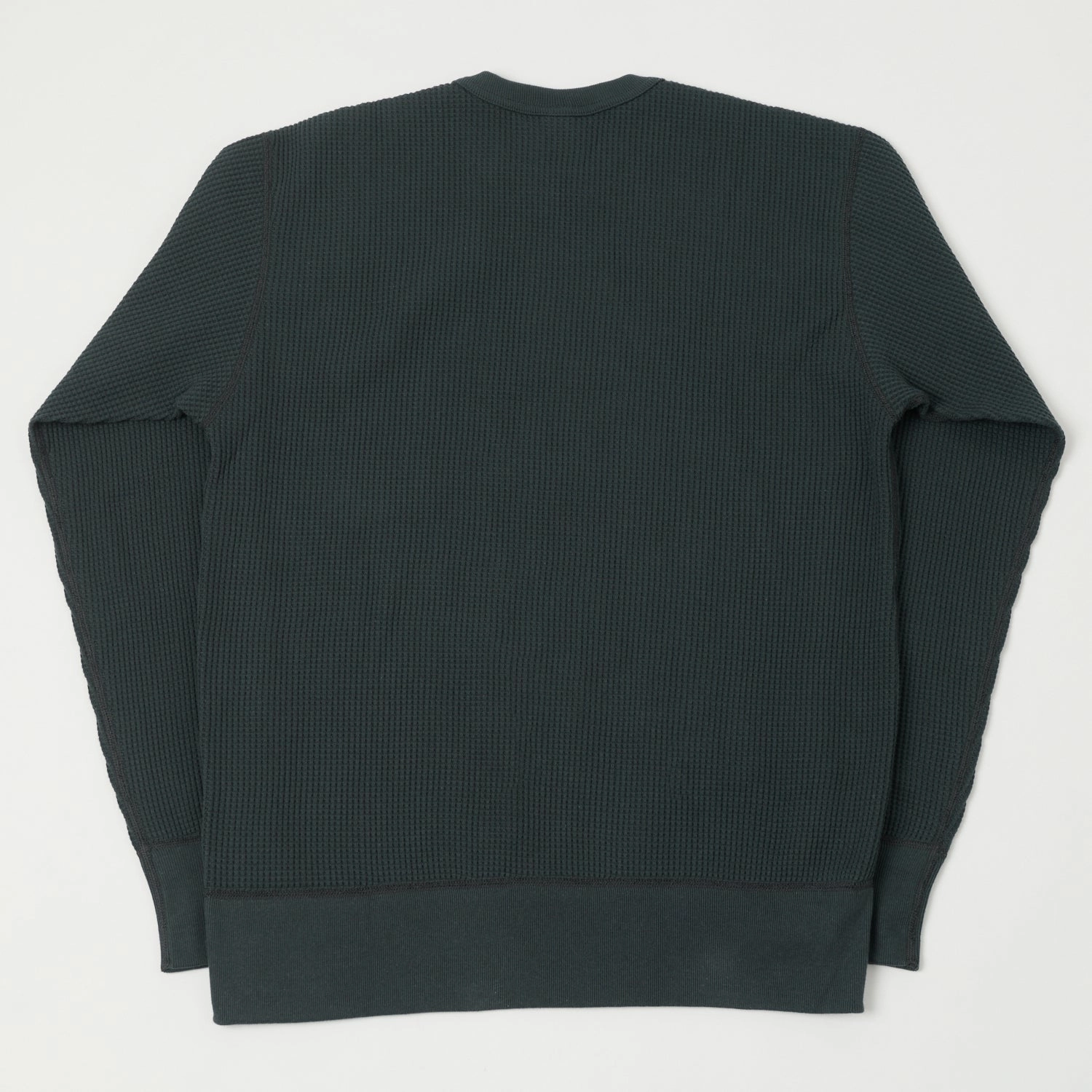 Breathable fabric Travel Active TOYS McCOY 'Big Waffle' Thermal Sweatshirt - Black