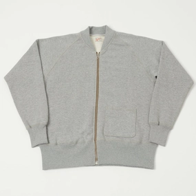 Cozy Choice Denim TOYS McCOY 'McHill' C-2 Zip Sweatshirt - Heather Grey