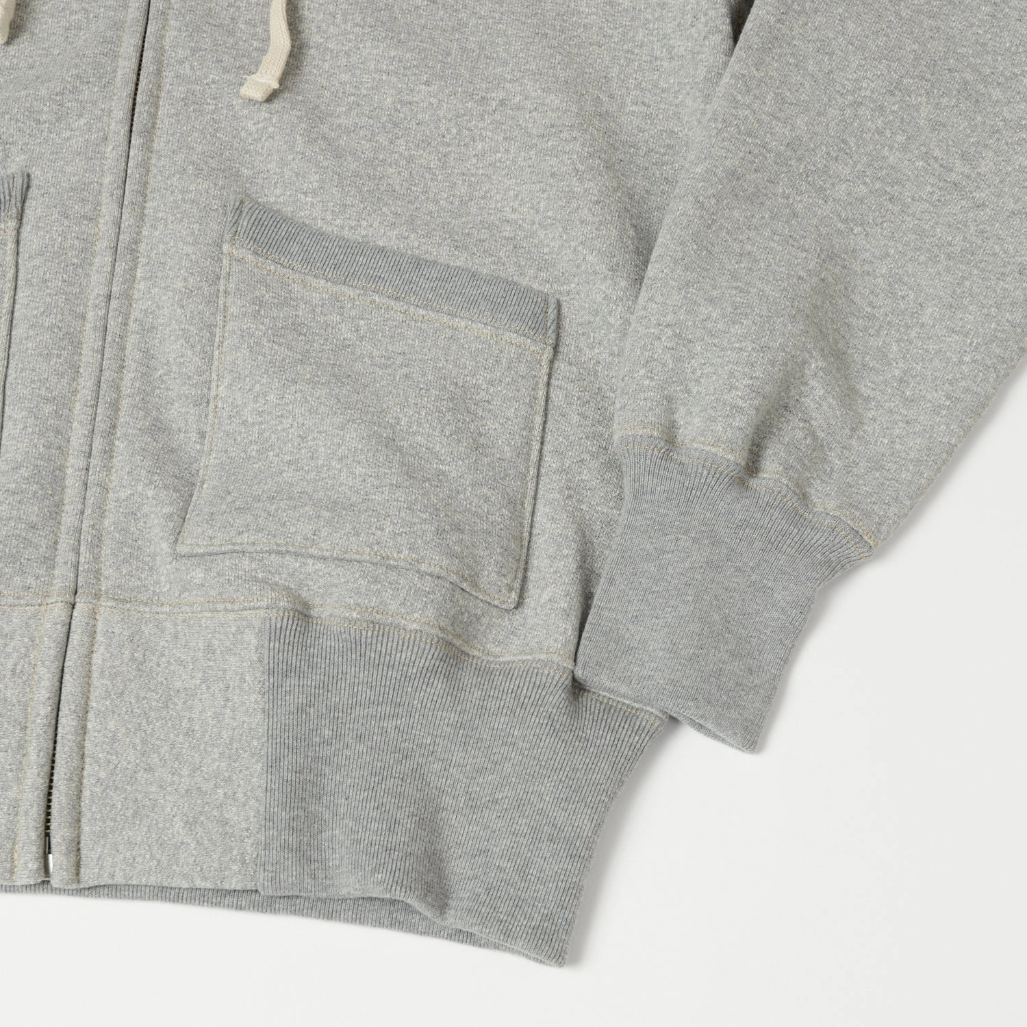 TOYS McCOY 'McHill' Zip Through Hoodie - Heather Grey Essential Layer Street Ready